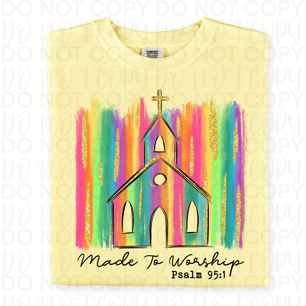 Made to Worship Christian PNG