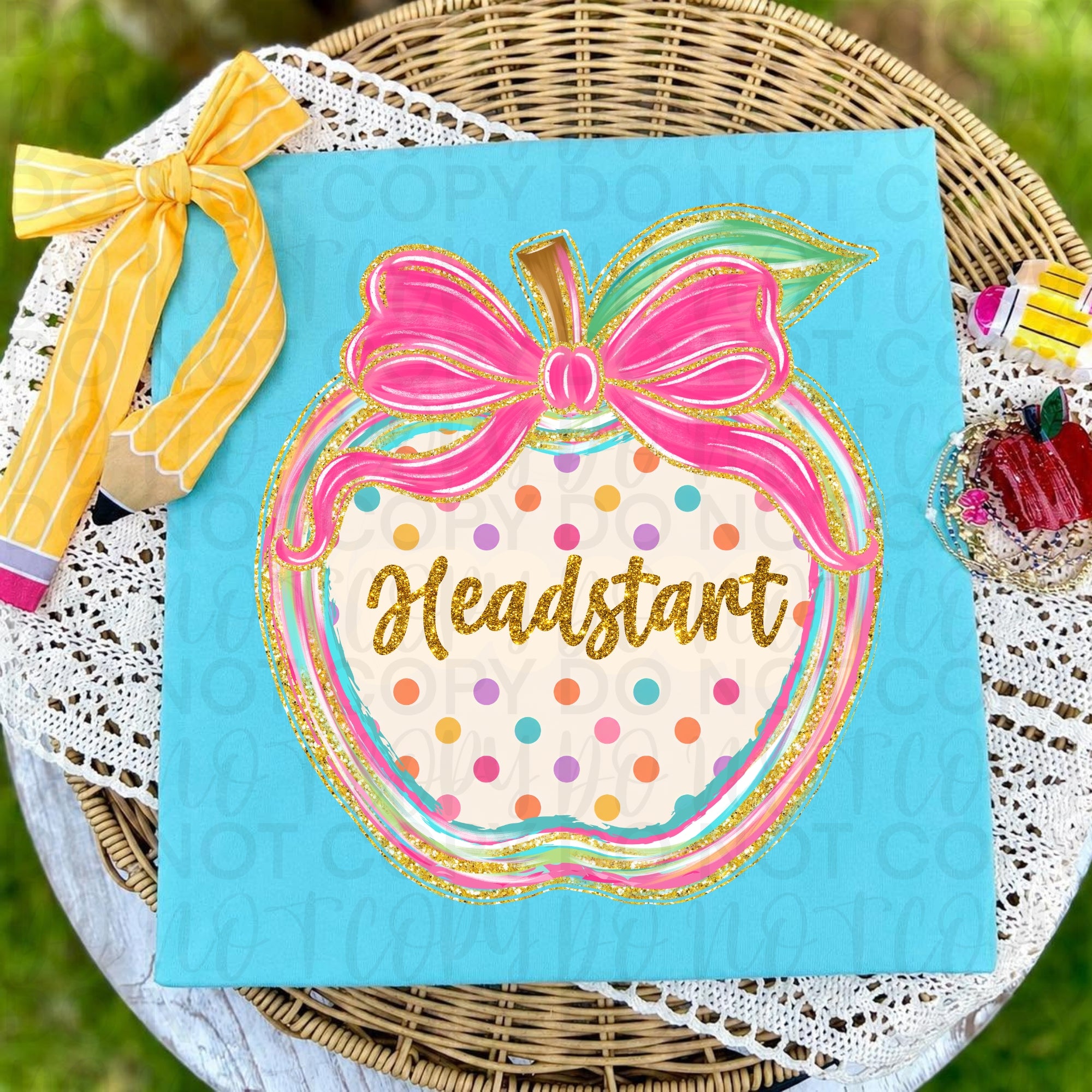 Headstart Preppy Apple PNG