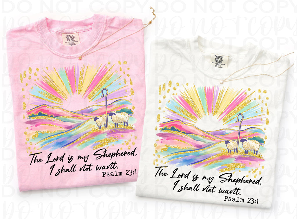 The Lord is my Shepherd PNG