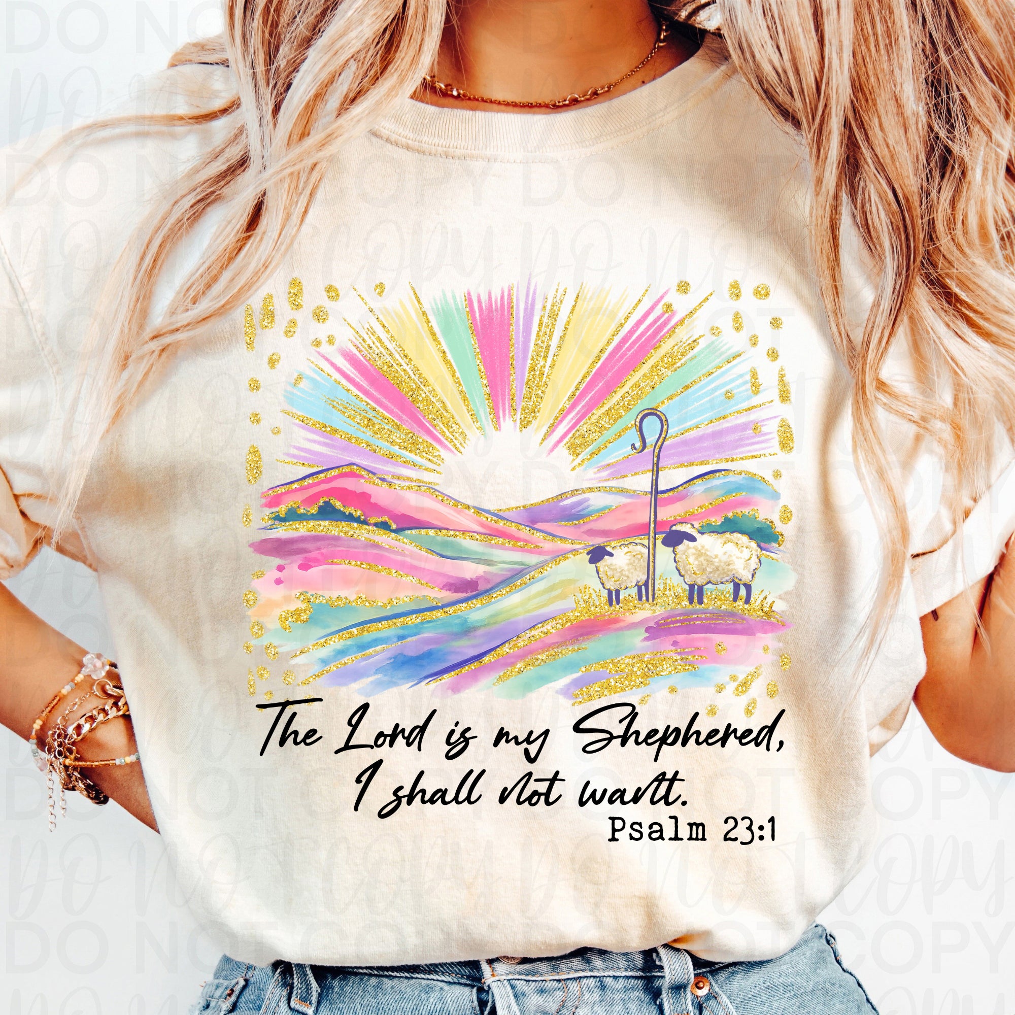 The Lord is my Shepherd PNG