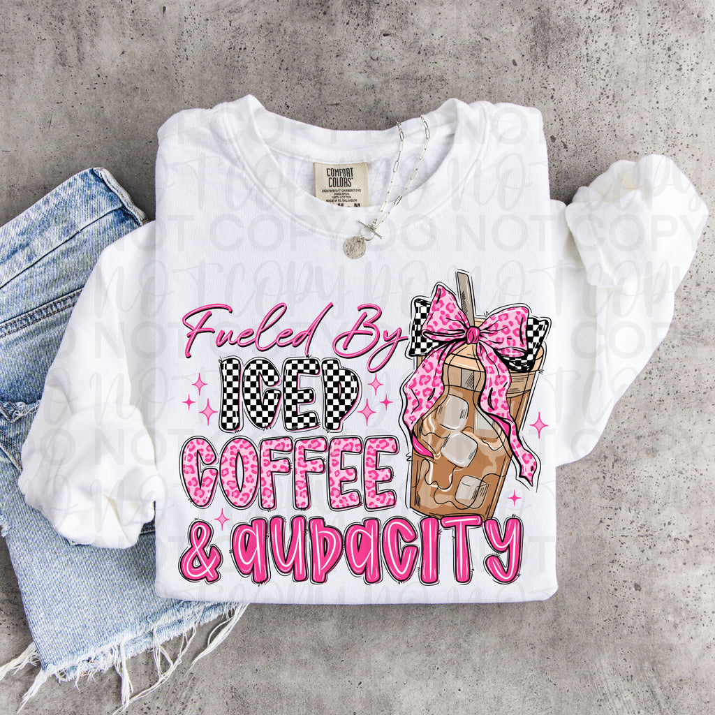 Fueled By Iced Coffee and Audacity PNG