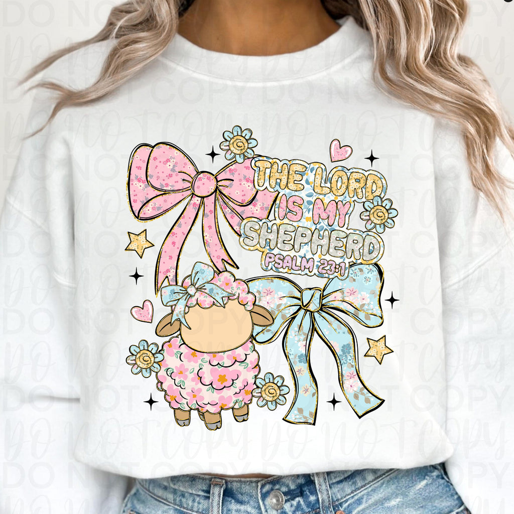 The Lord is My Shepherd Coquette PNG