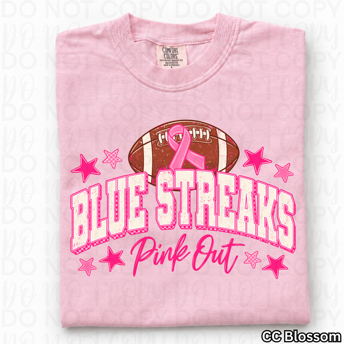 Blue Streaks Pink Out PNG