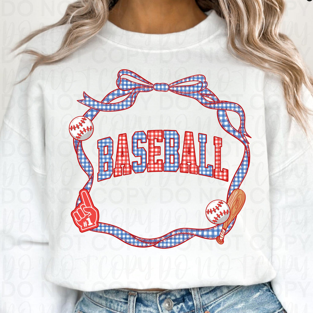 Baseball Coquette PNG
