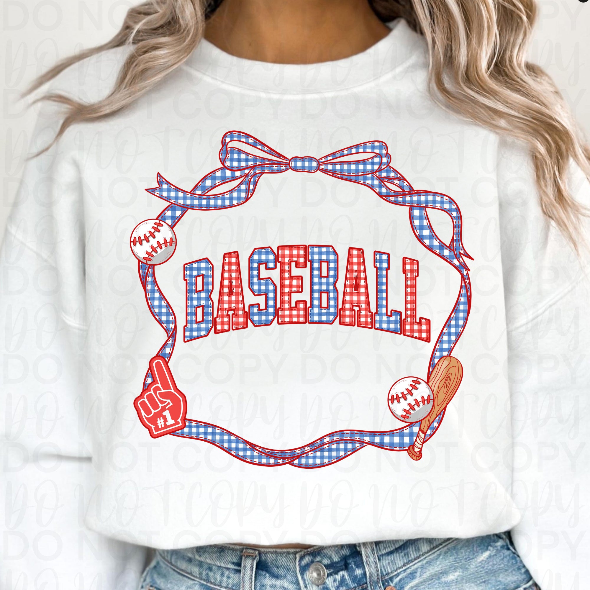 Baseball Coquette PNG