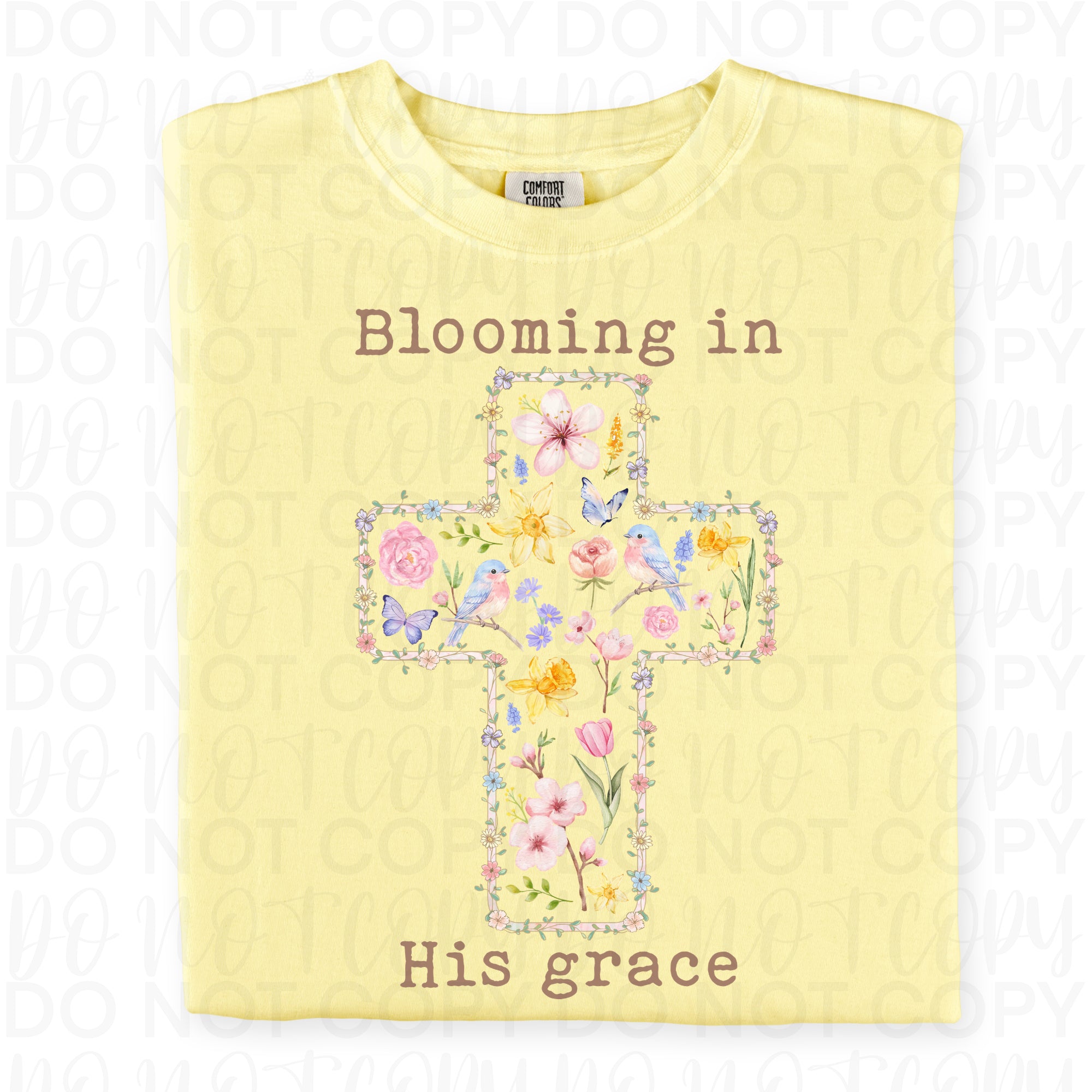 Blooming in His Grace PNG