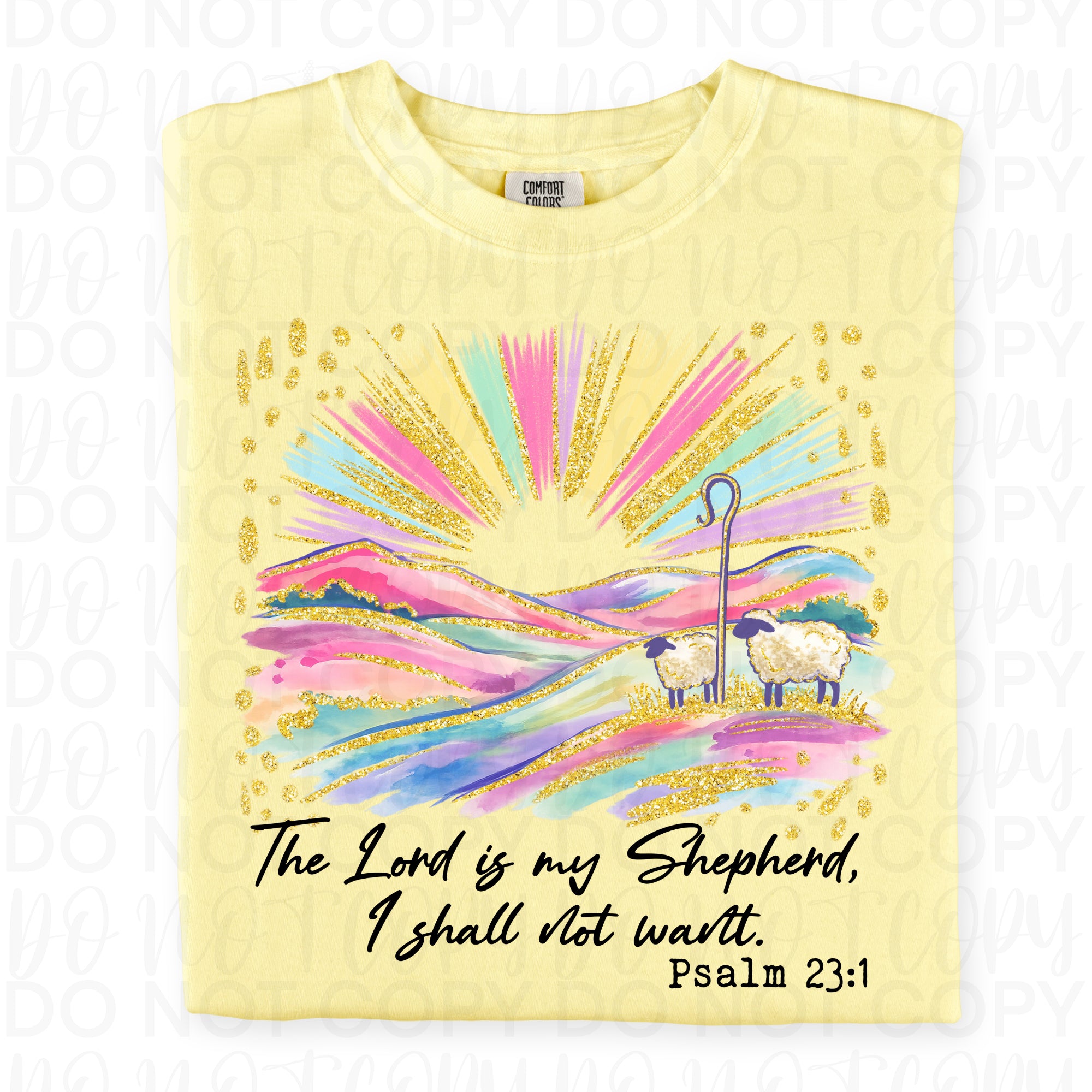 The Lord is my Shepherd PNG