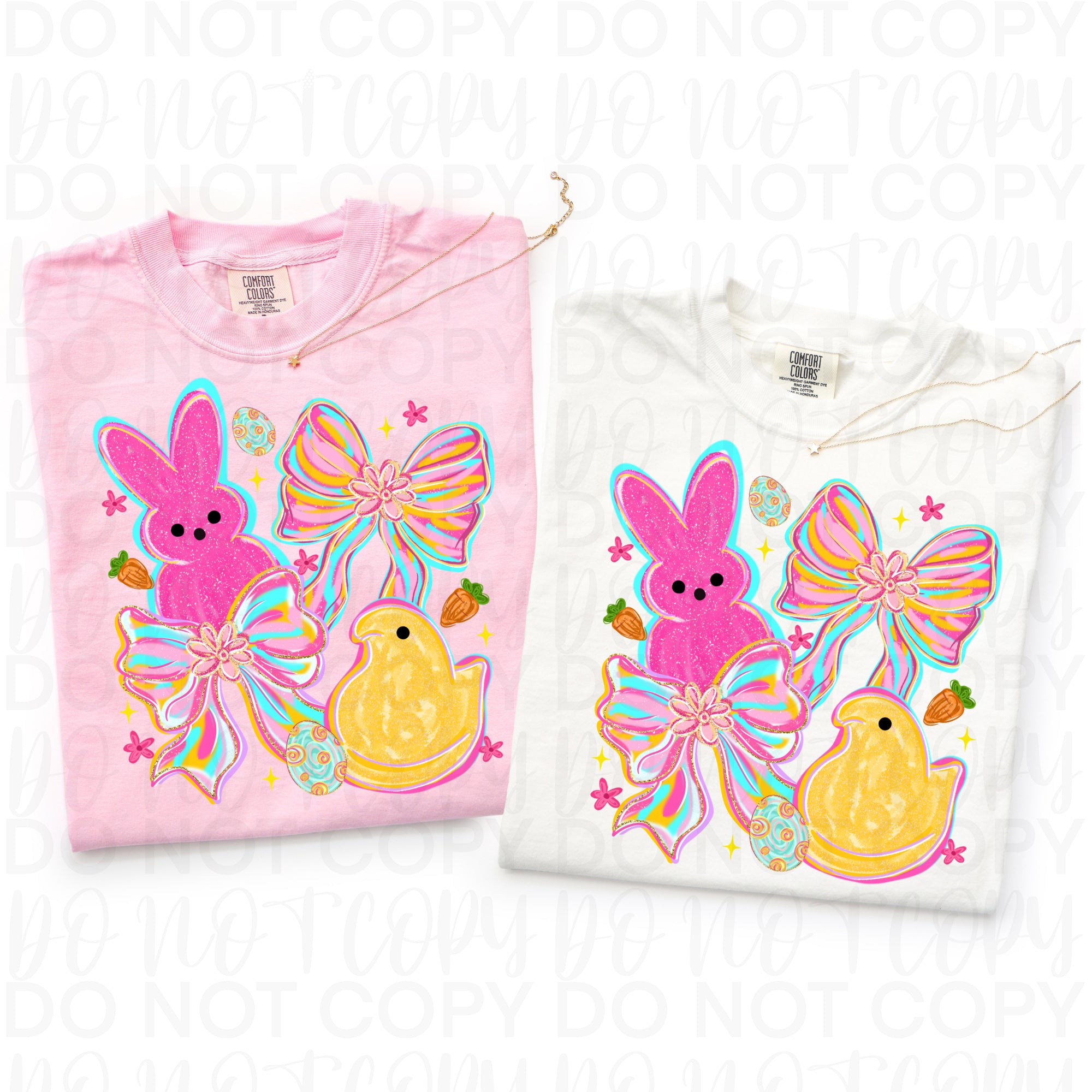 Easter Peep Coquette PNG