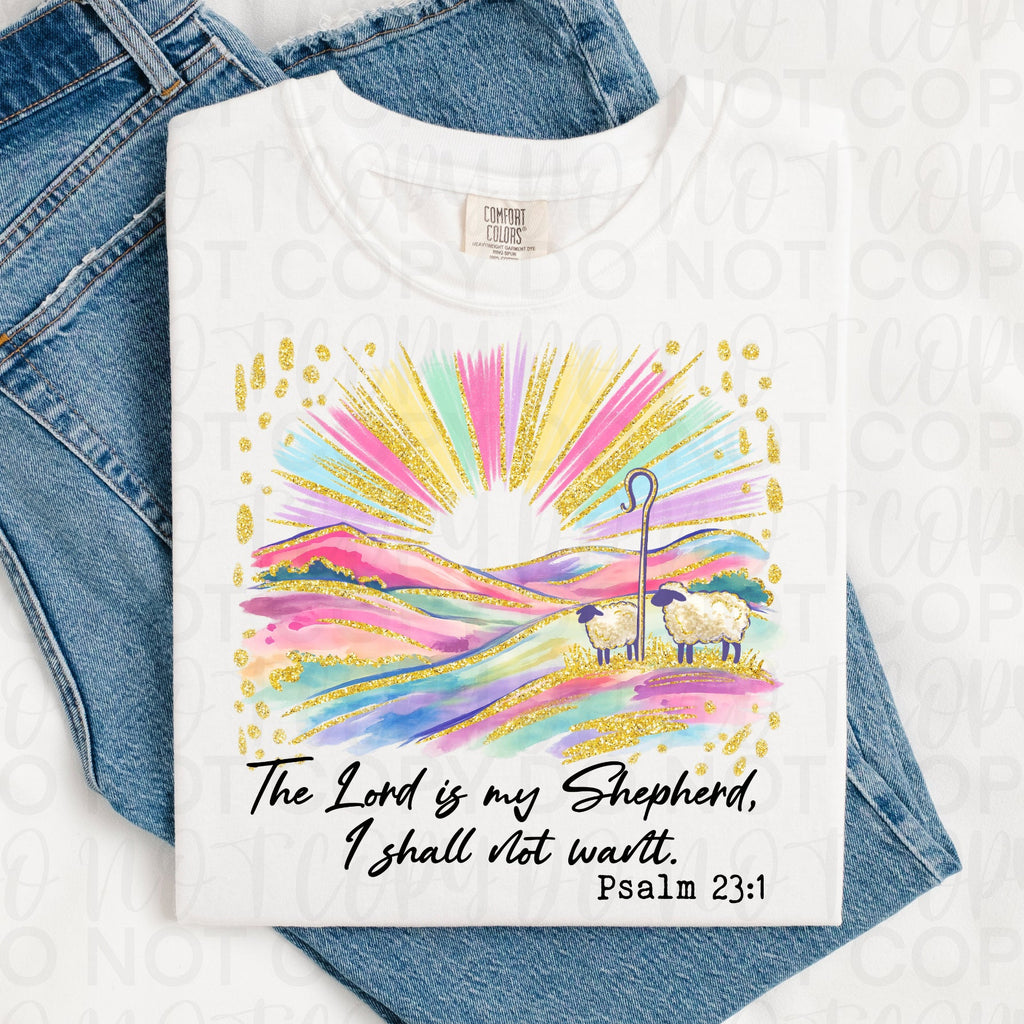 The Lord is my Shepherd PNG