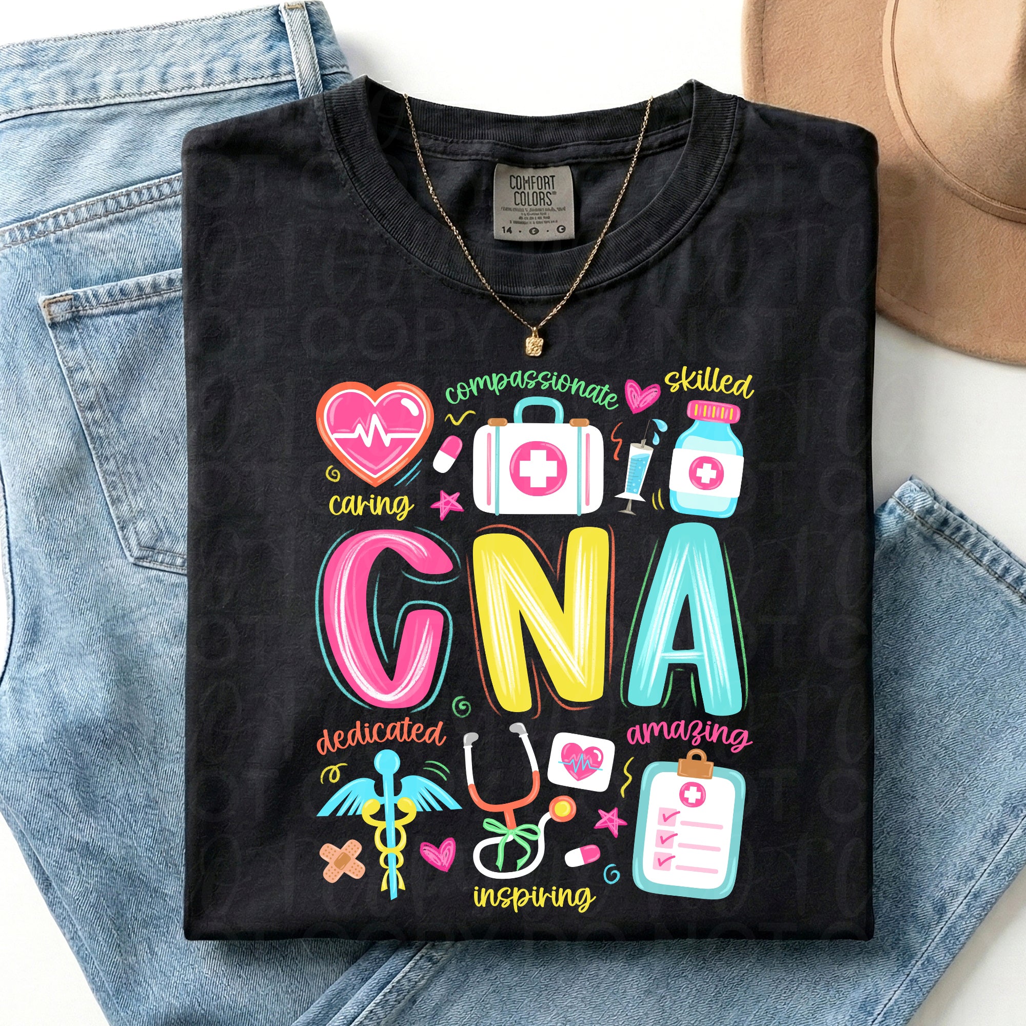 Inspirational CNA Doodles PNG