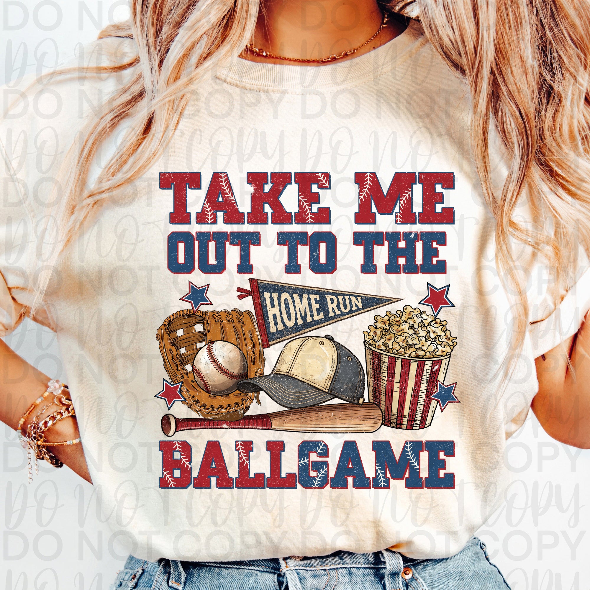 Take Me Out to the Ballgame Baseball PNG