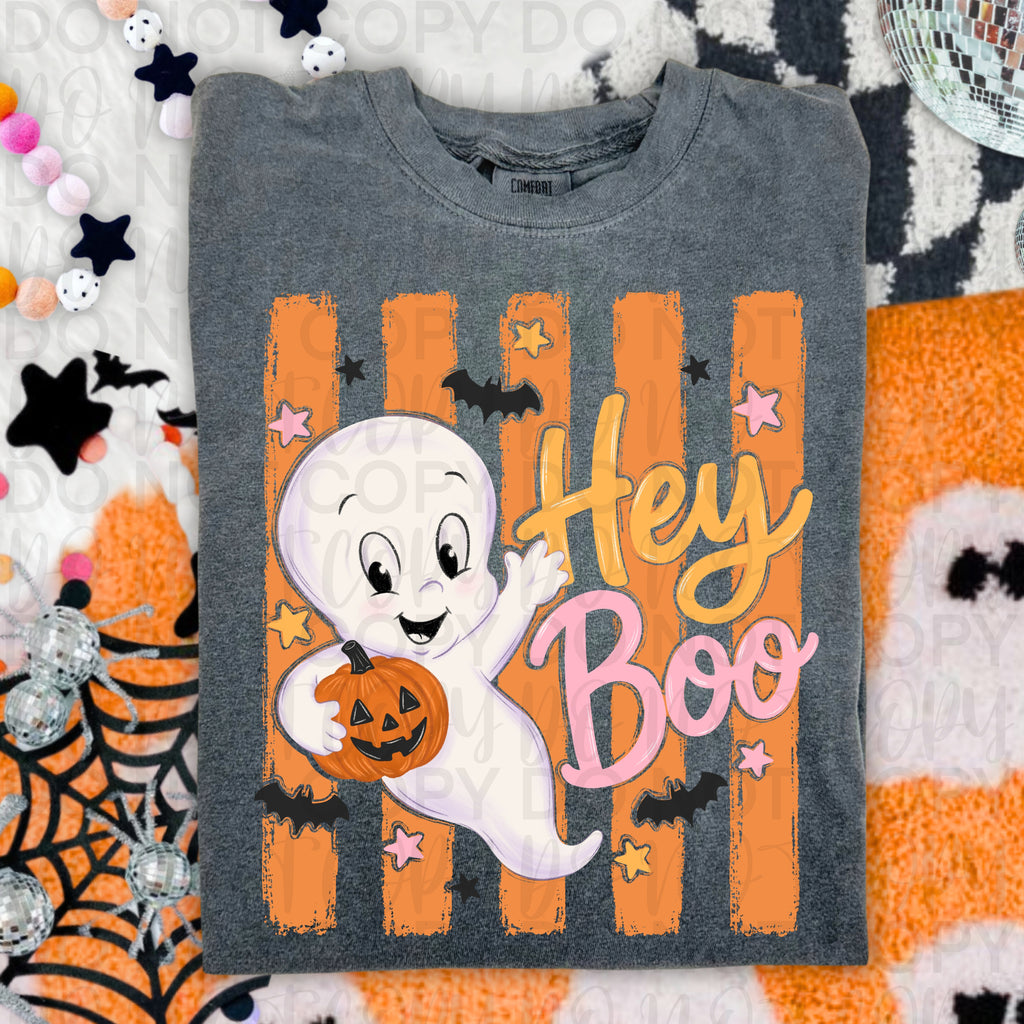 Hey Boo Ghost PNG