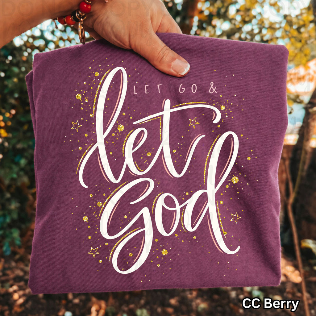 Let Go & Let God PNG