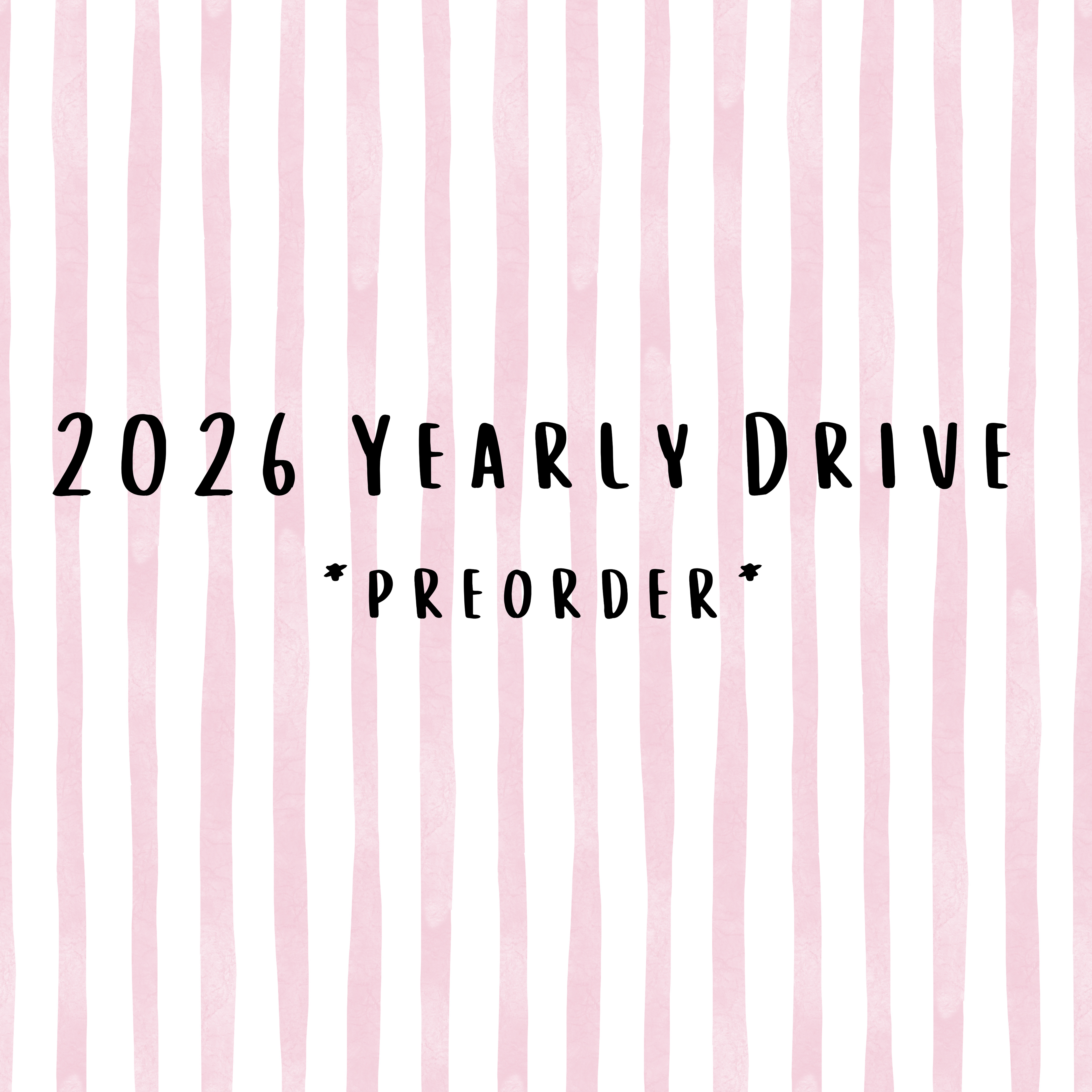 2026 Yearly Drive