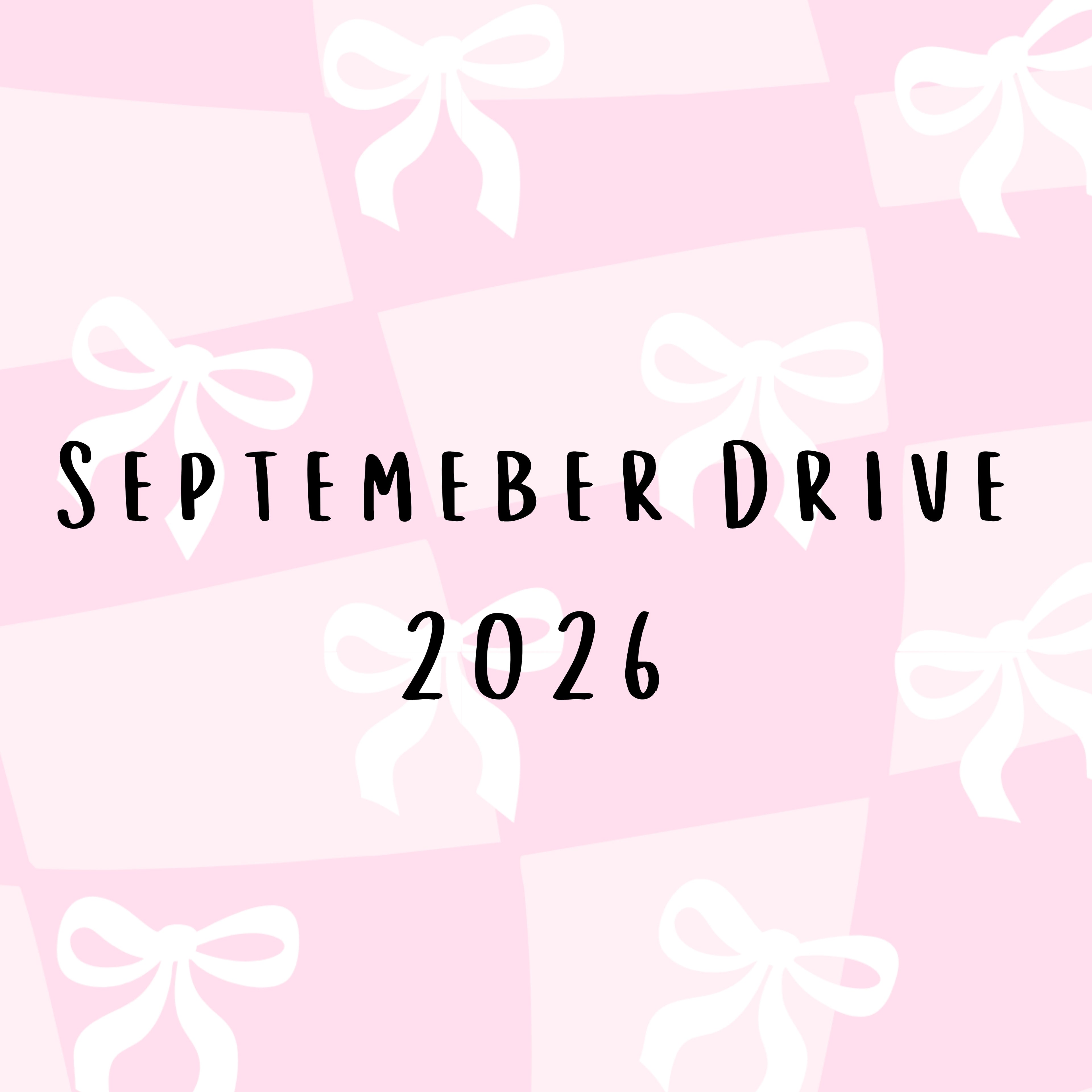 September 2026 Design Drive