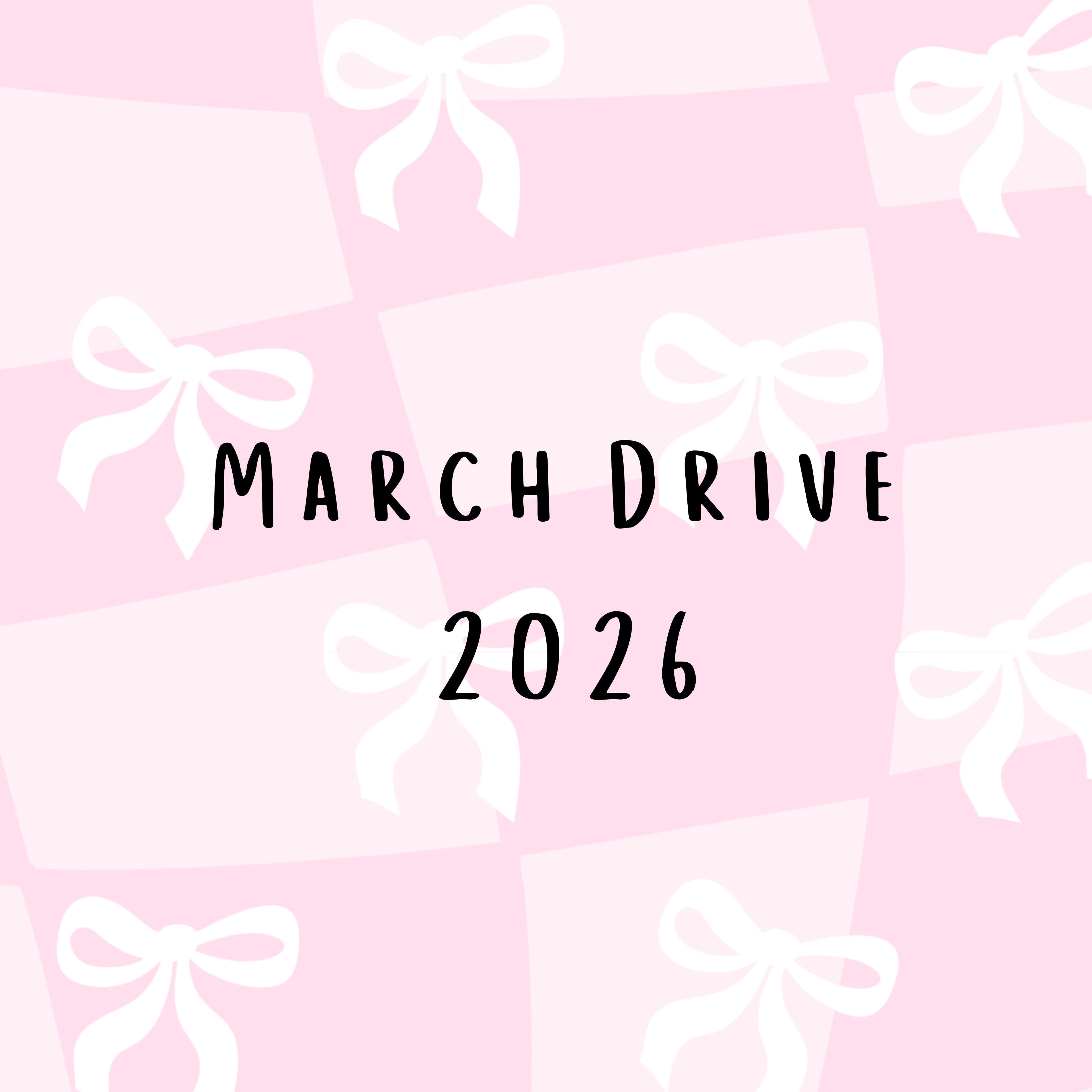 March Drive 2026