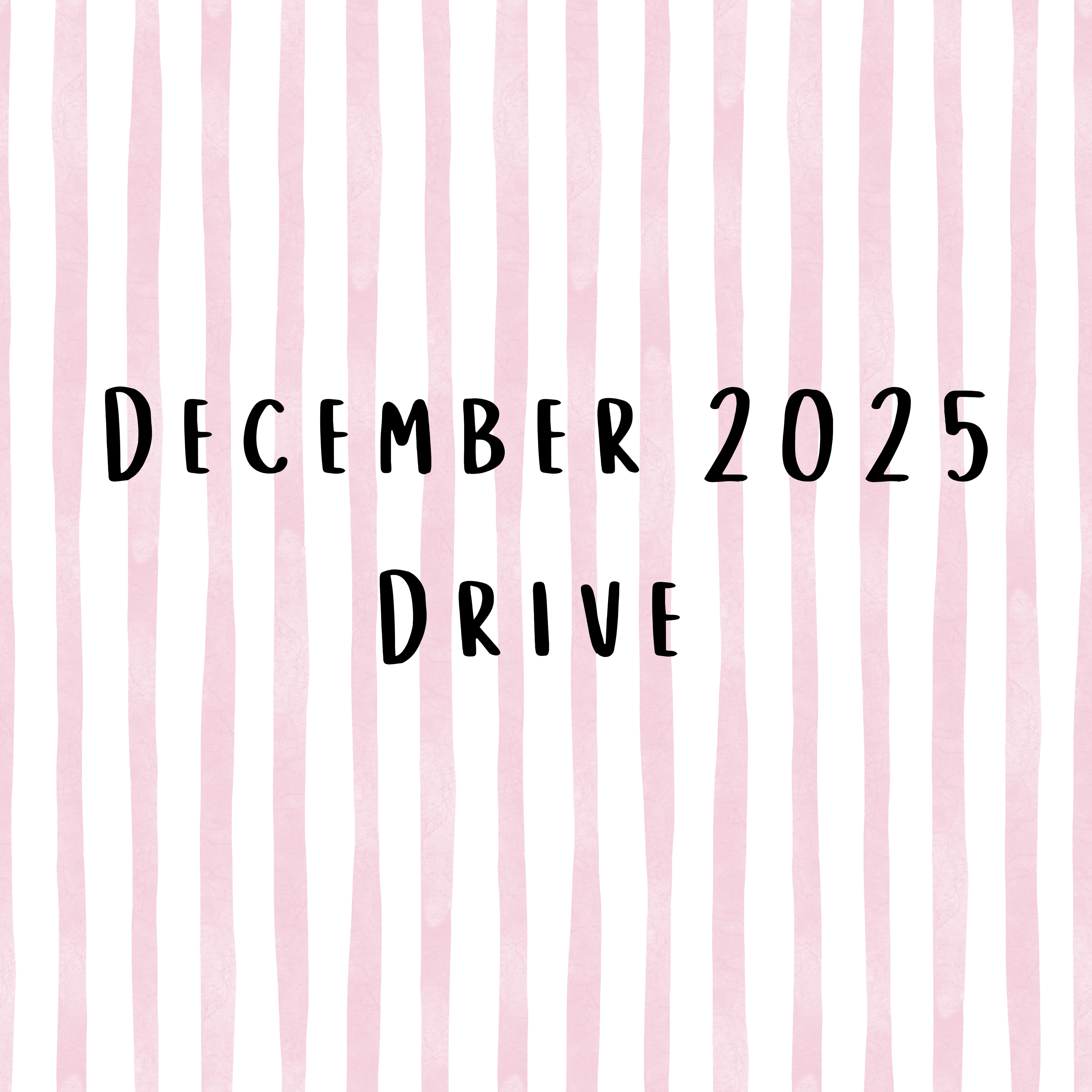December 2025 Drive