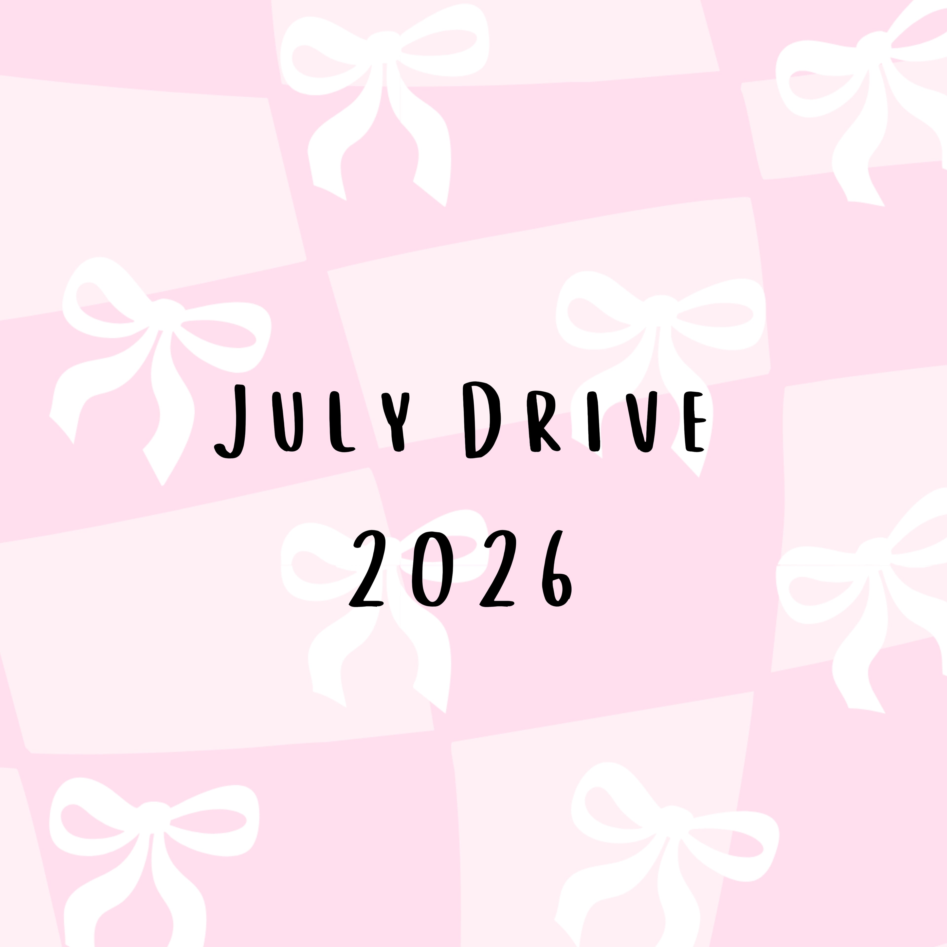 July Design Drive 2026