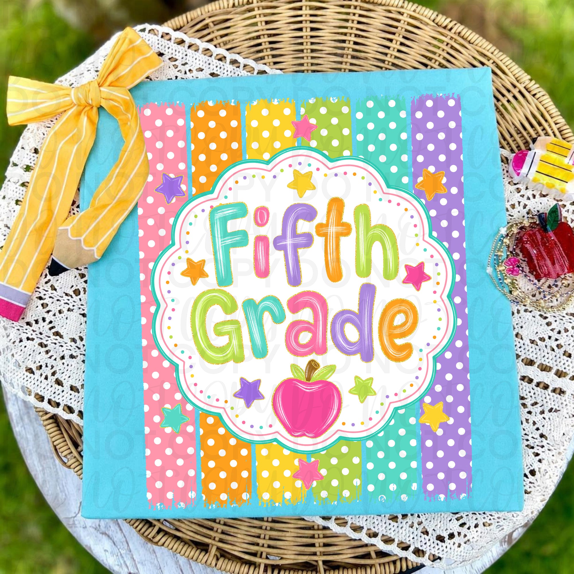 Striped Back to School Grade Level Bundle