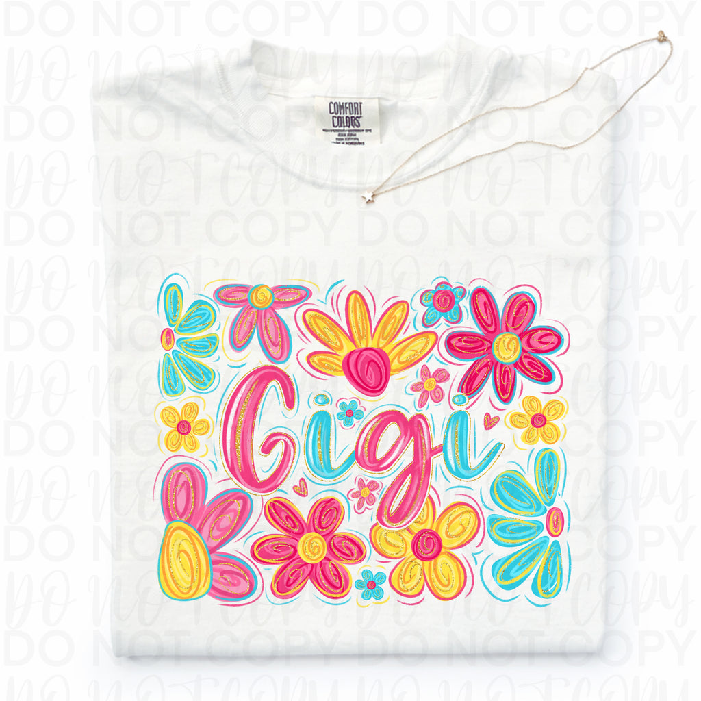 Floral Gigi PNG
