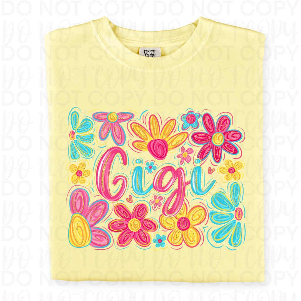 Floral Gigi PNG