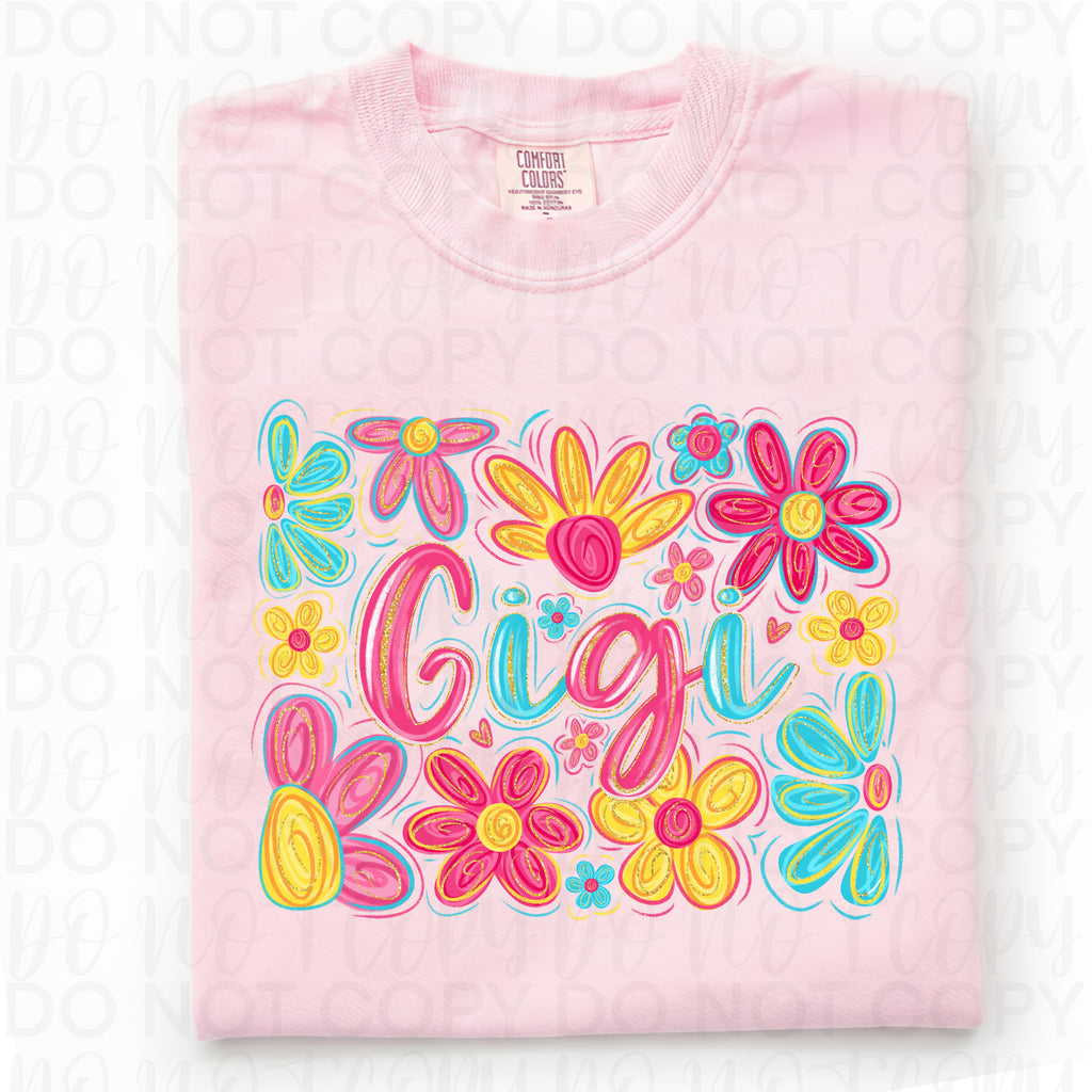 Floral Gigi PNG