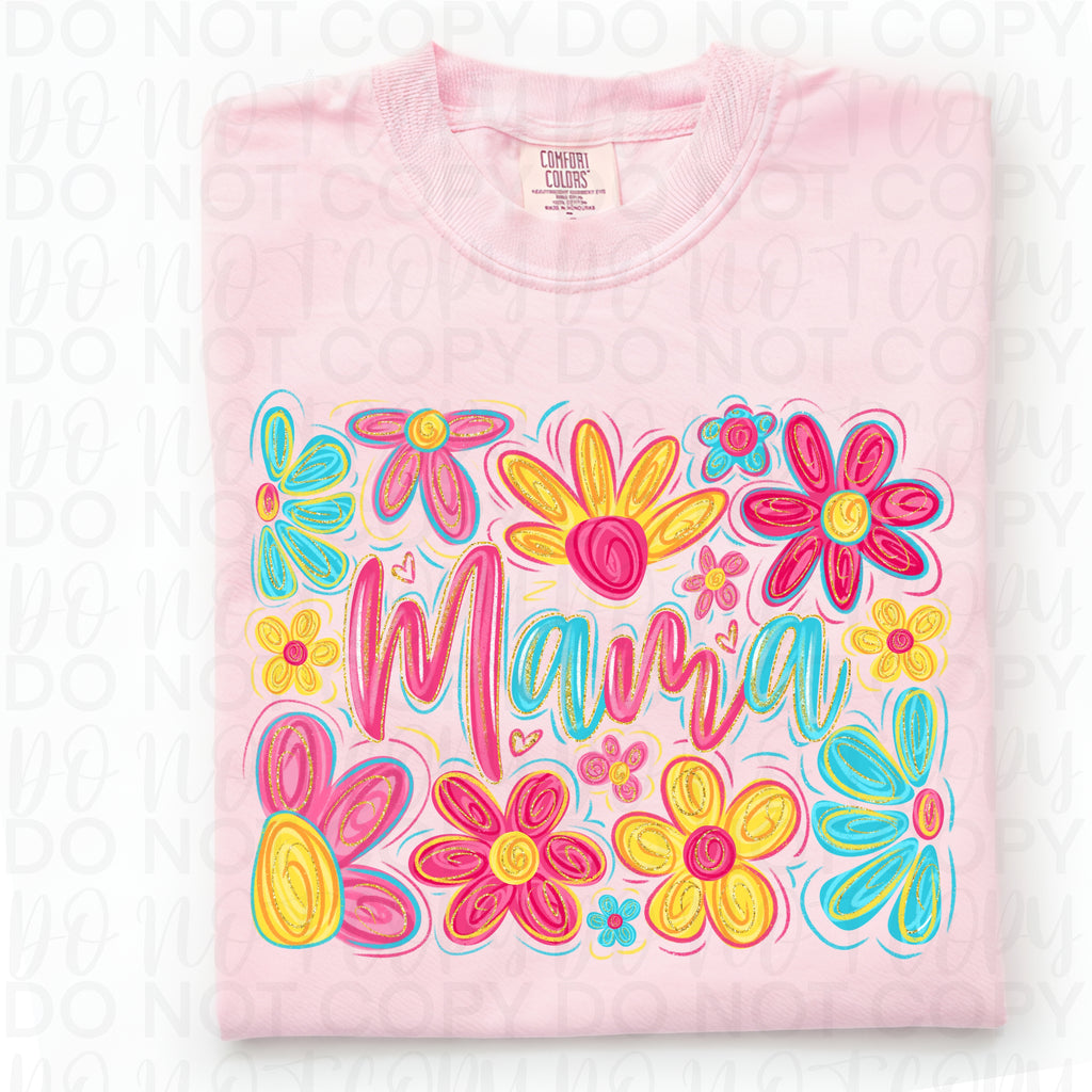 Floral Mama PNG