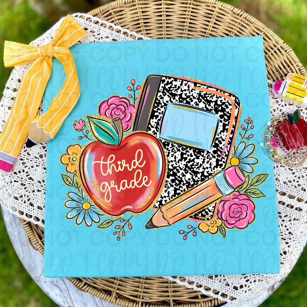 Floral Back to School Grade Level Bundle