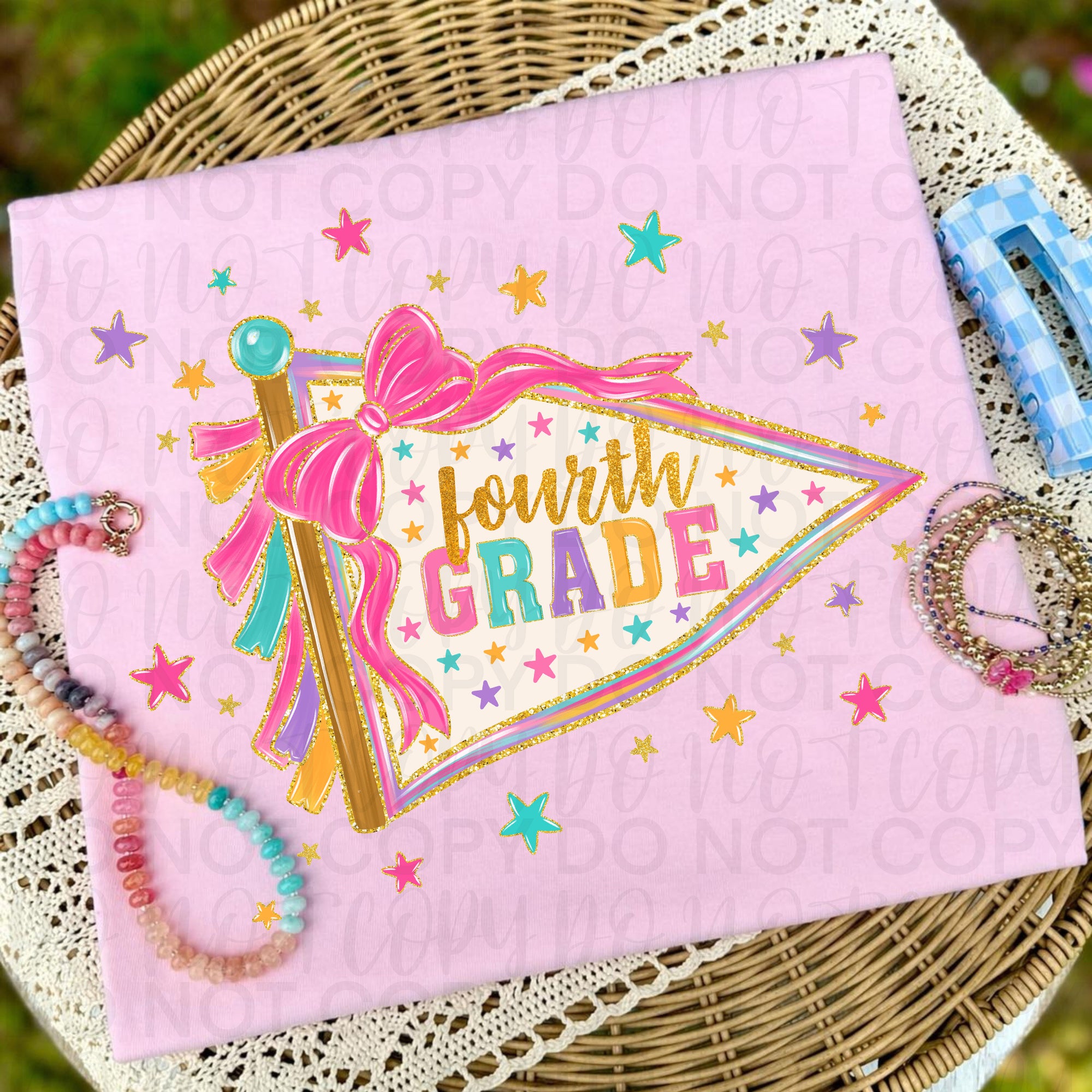 Preppy Back to School Pennant Banner Bundle