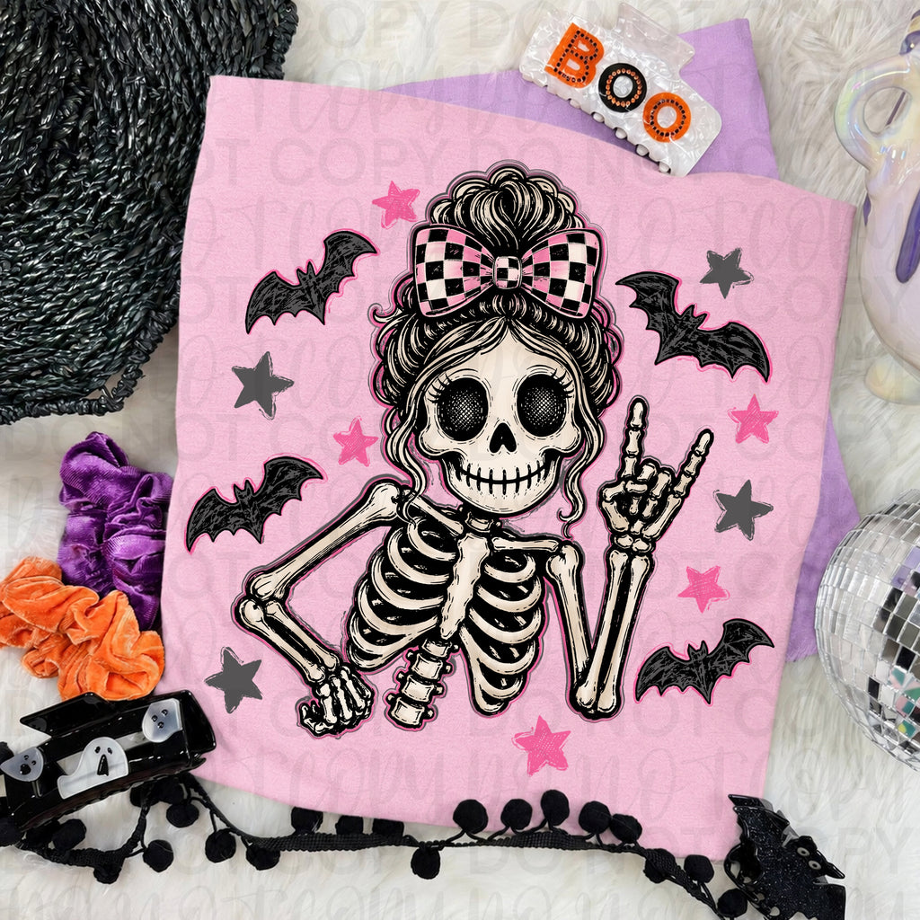Girl Halloween Skeleton PNG