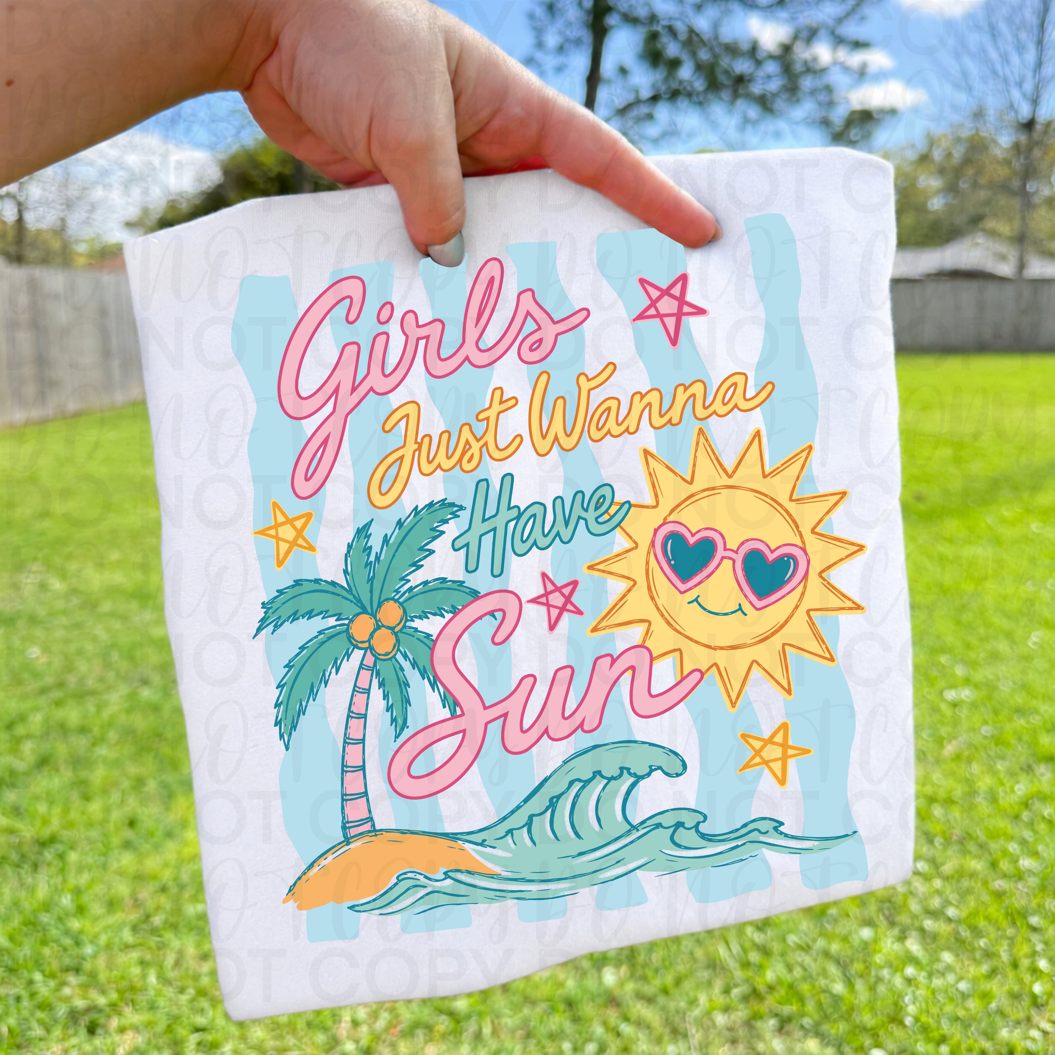 Girls Just Wanna Have Sun PNG