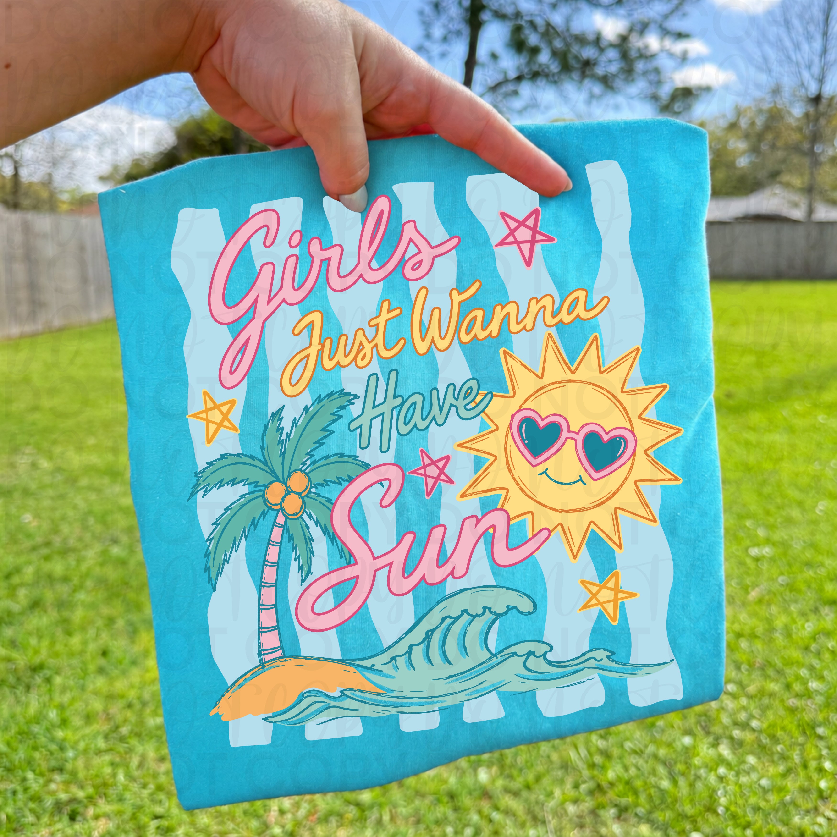 Girls Just Wanna Have Sun PNG