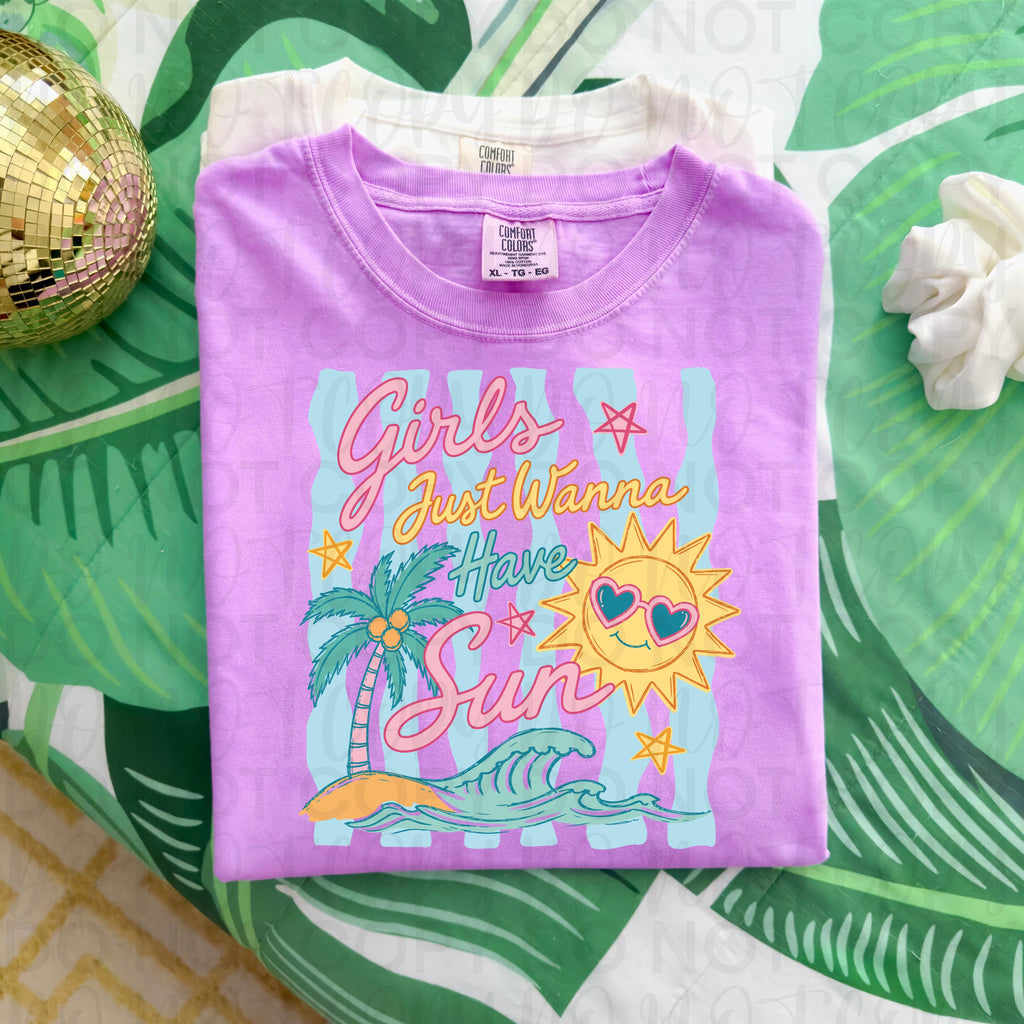 Girls Just Wanna Have Sun PNG