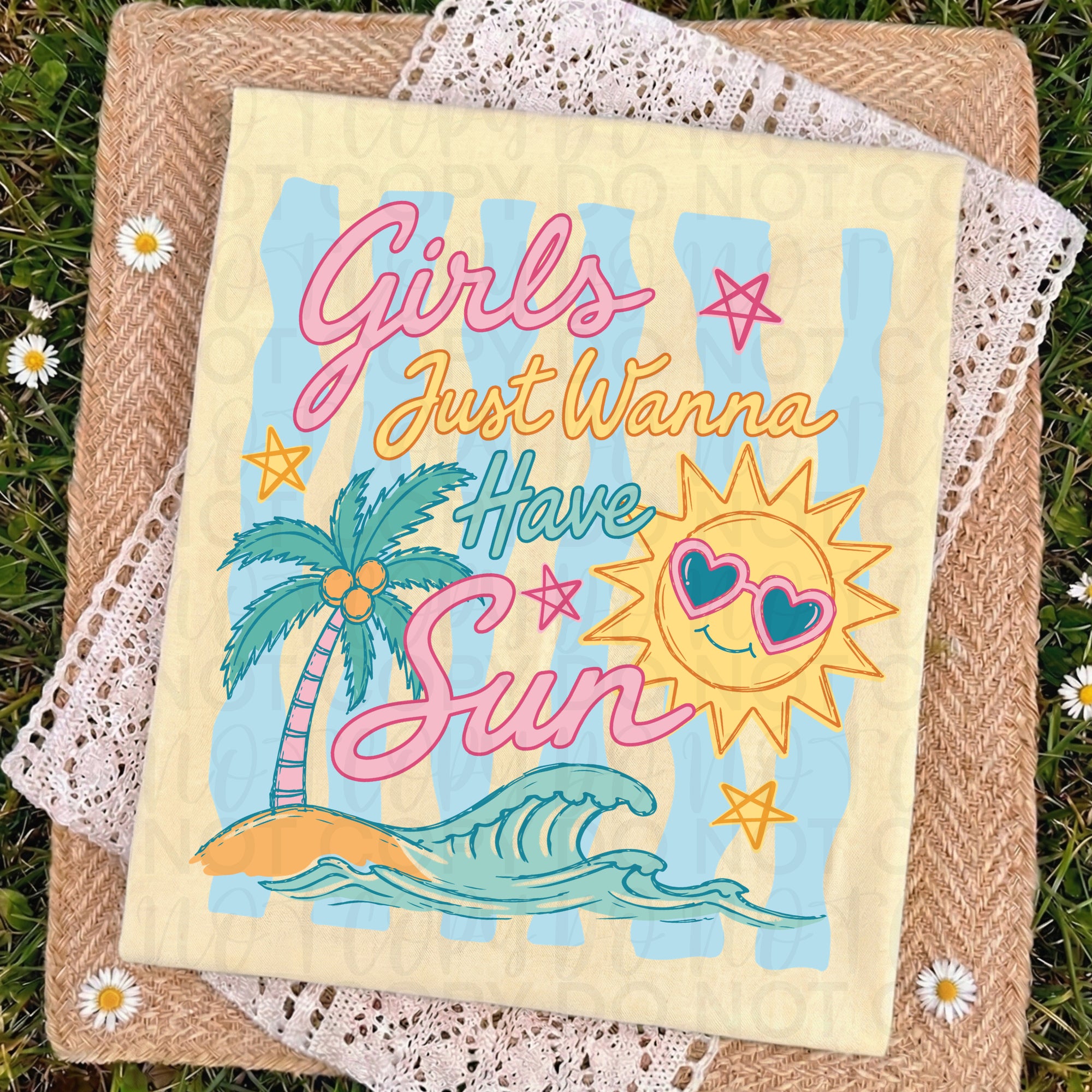 Girls Just Wanna Have Sun PNG