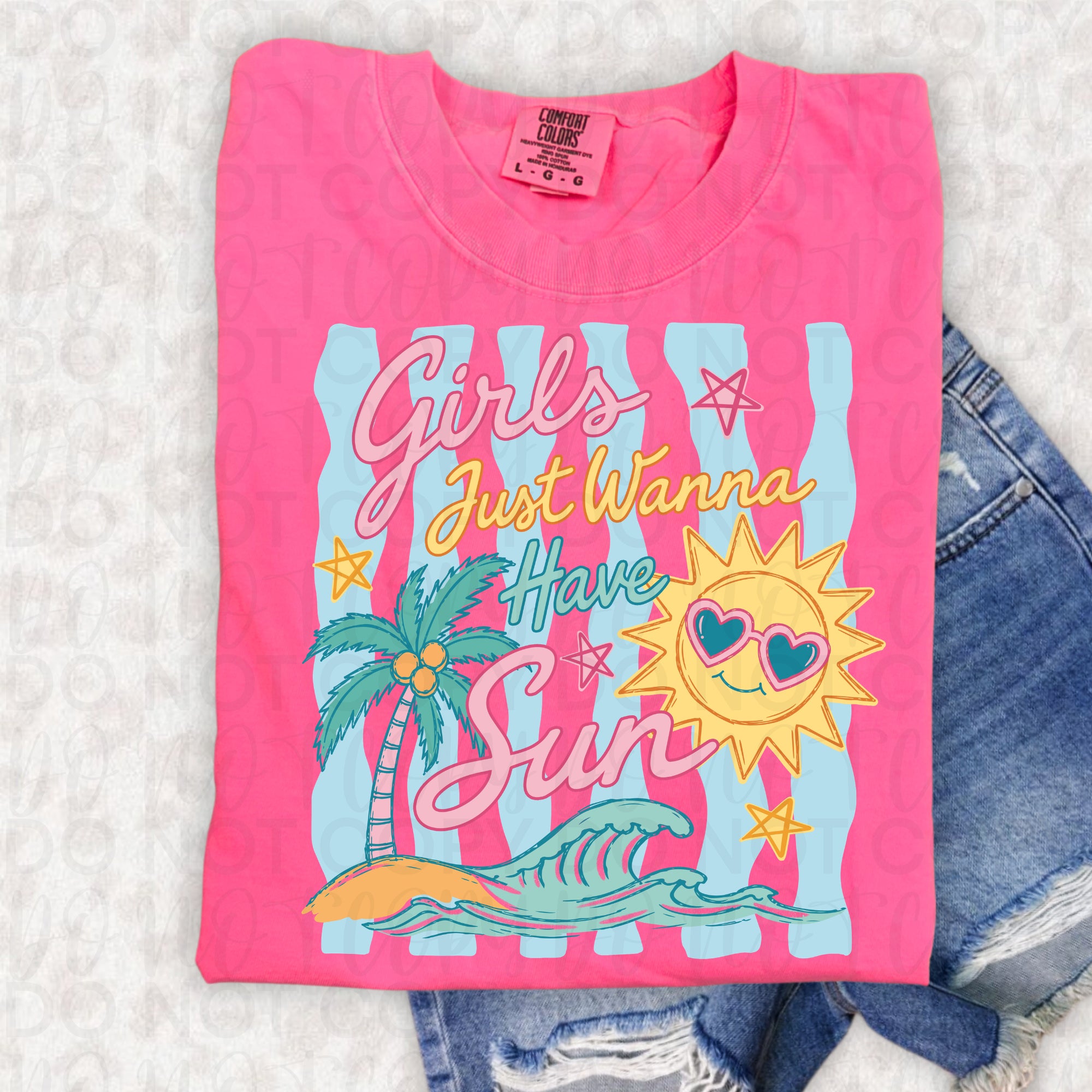 Girls Just Wanna Have Sun PNG