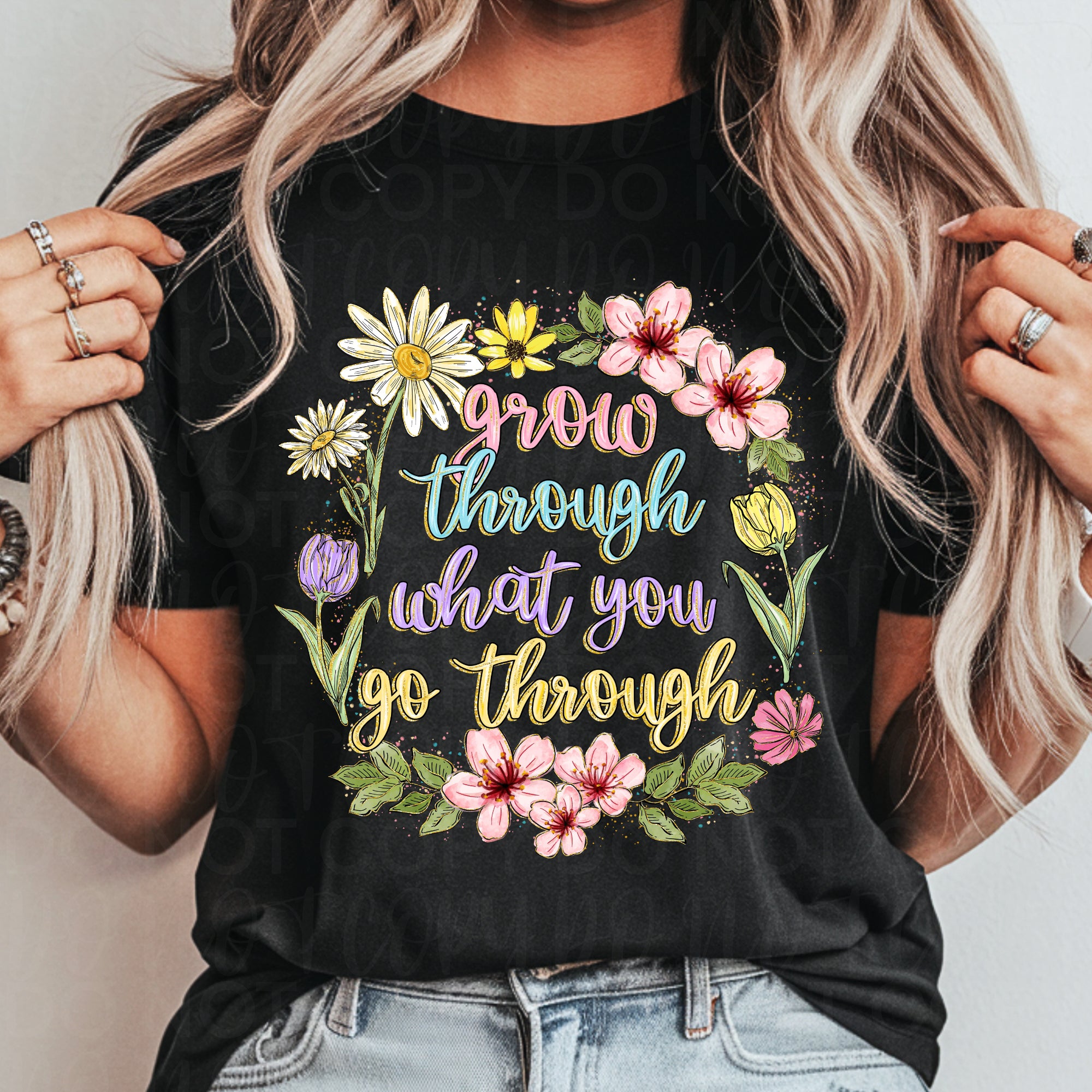 Grow Through What You Go Through PNG