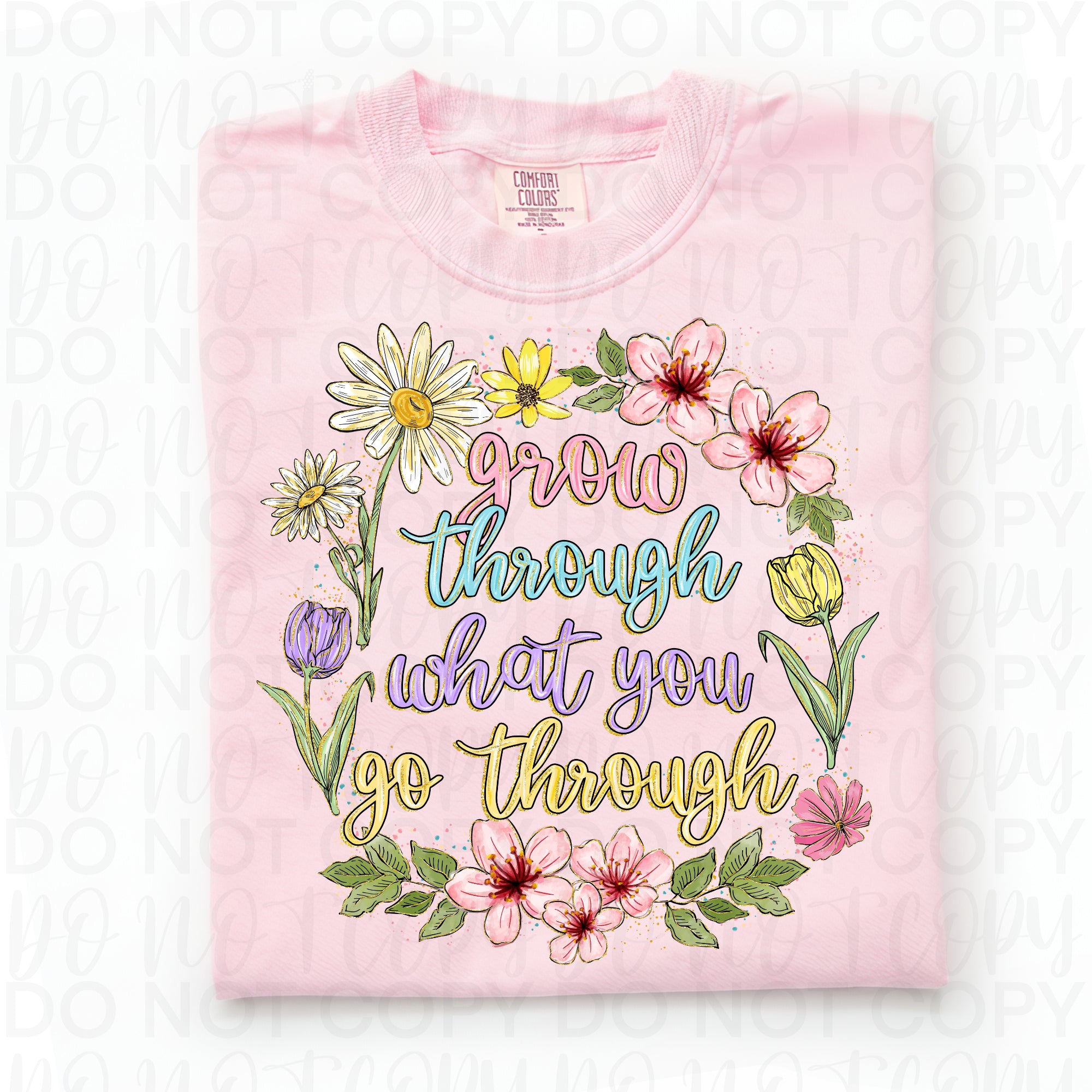 Grow Through What You Go Through PNG