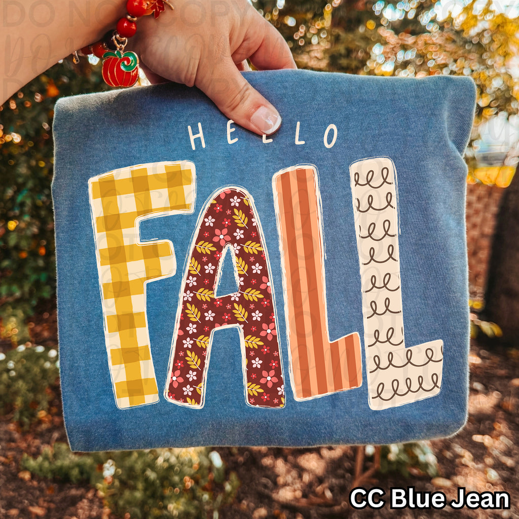 Hello Fall PNG