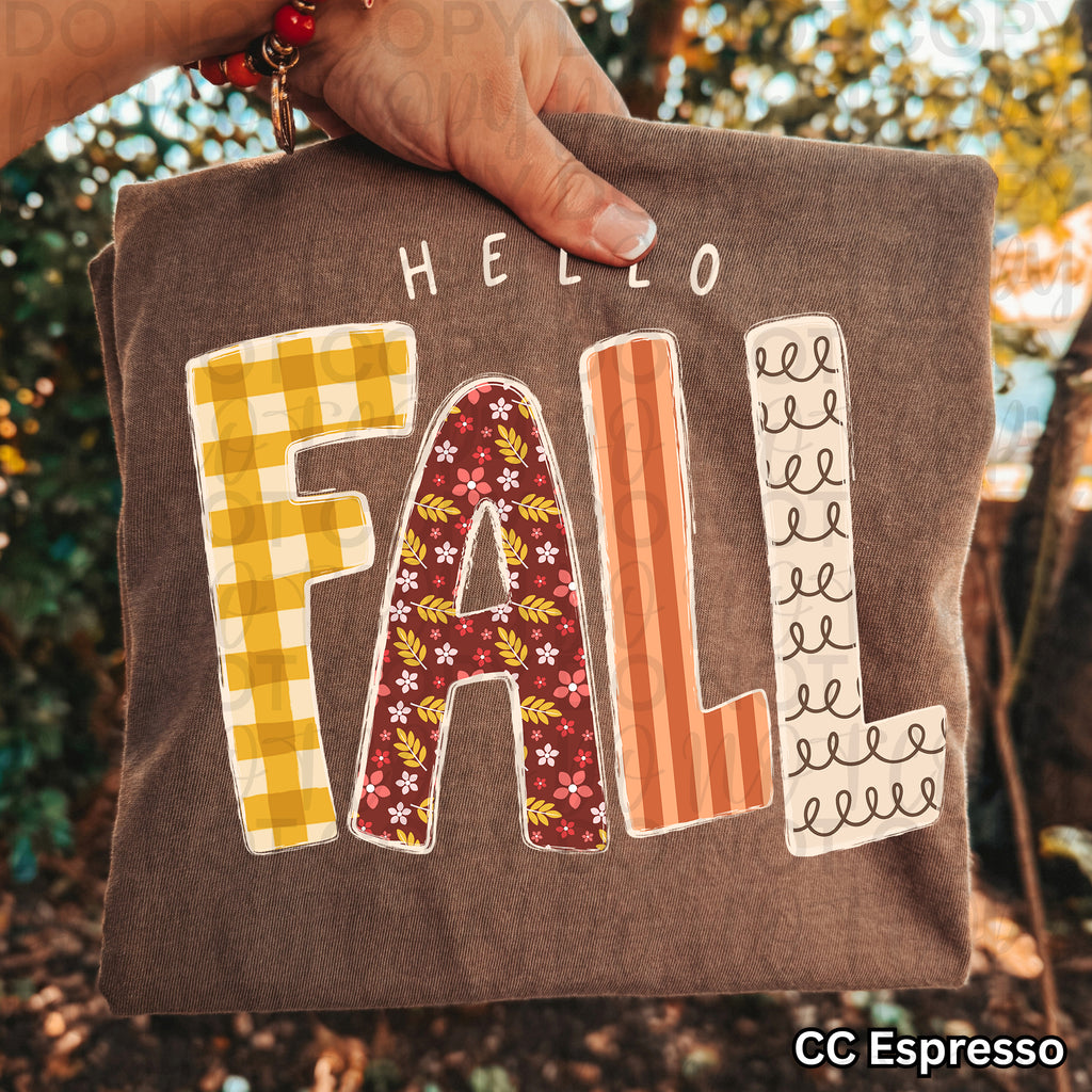 Hello Fall PNG