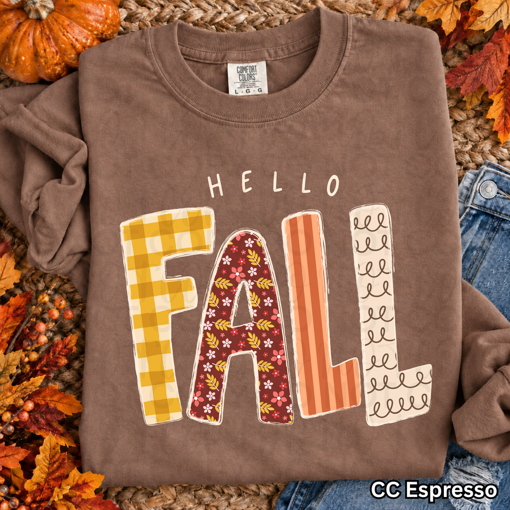Hello Fall PNG