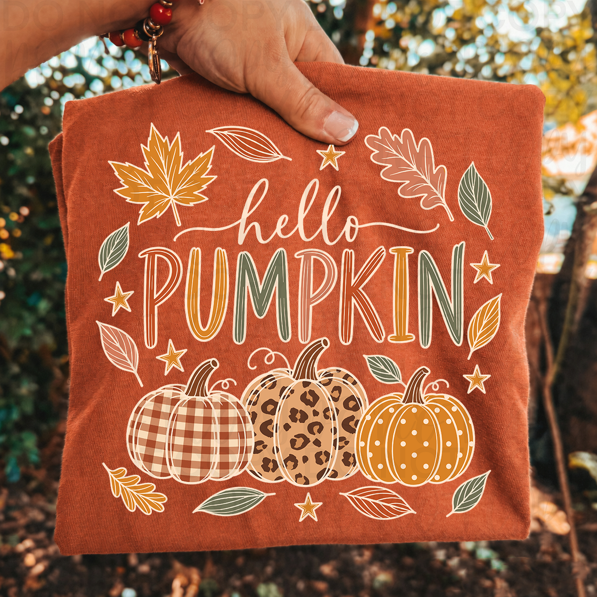 Hello Pumpkin PNG