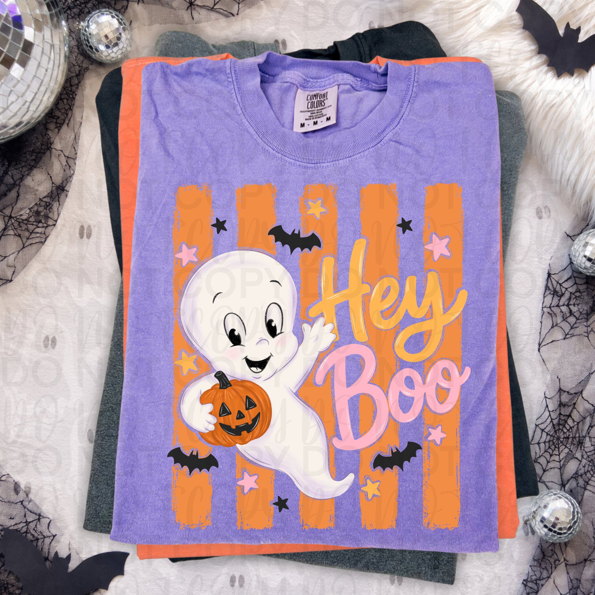 Hey Boo Ghost PNG