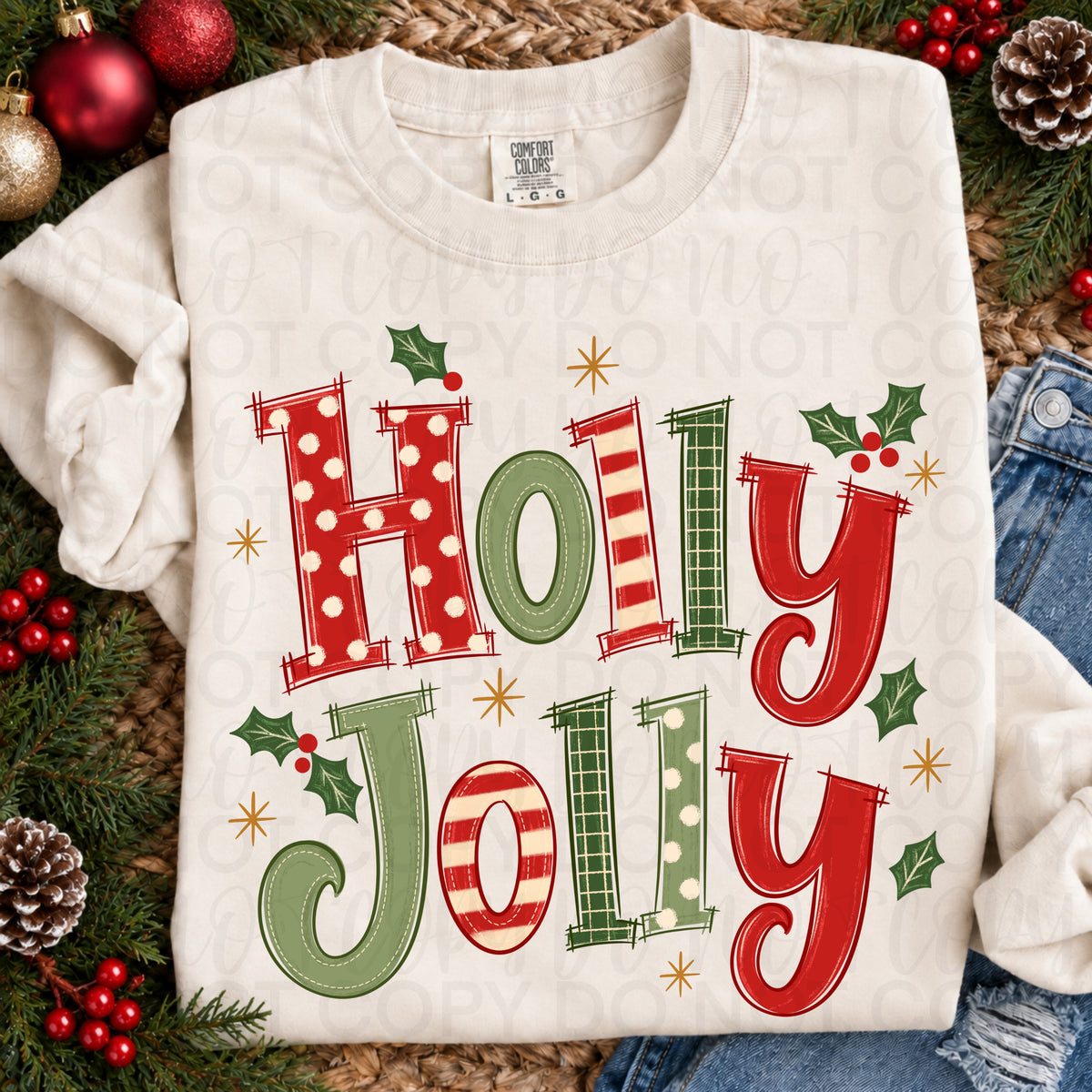 Holly Jolly PNG