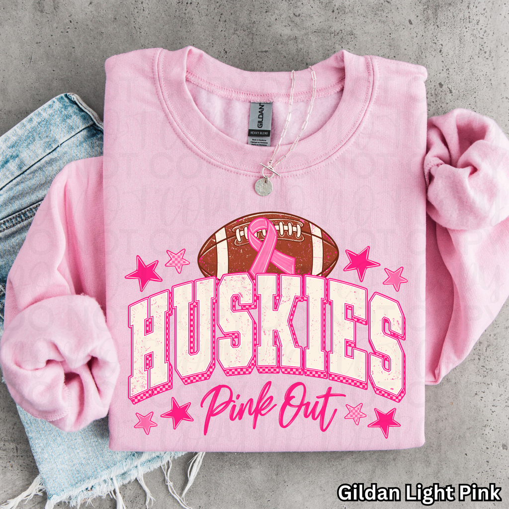 Huskies Pink Out PNG