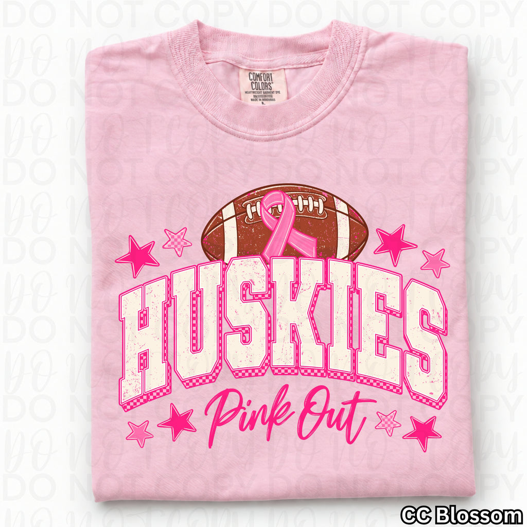 Huskies Pink Out PNG