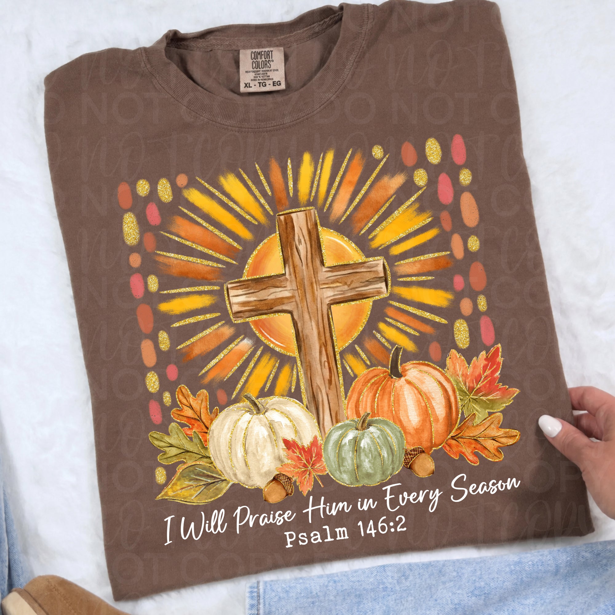 I Will Praise Him Christian Fall PNG