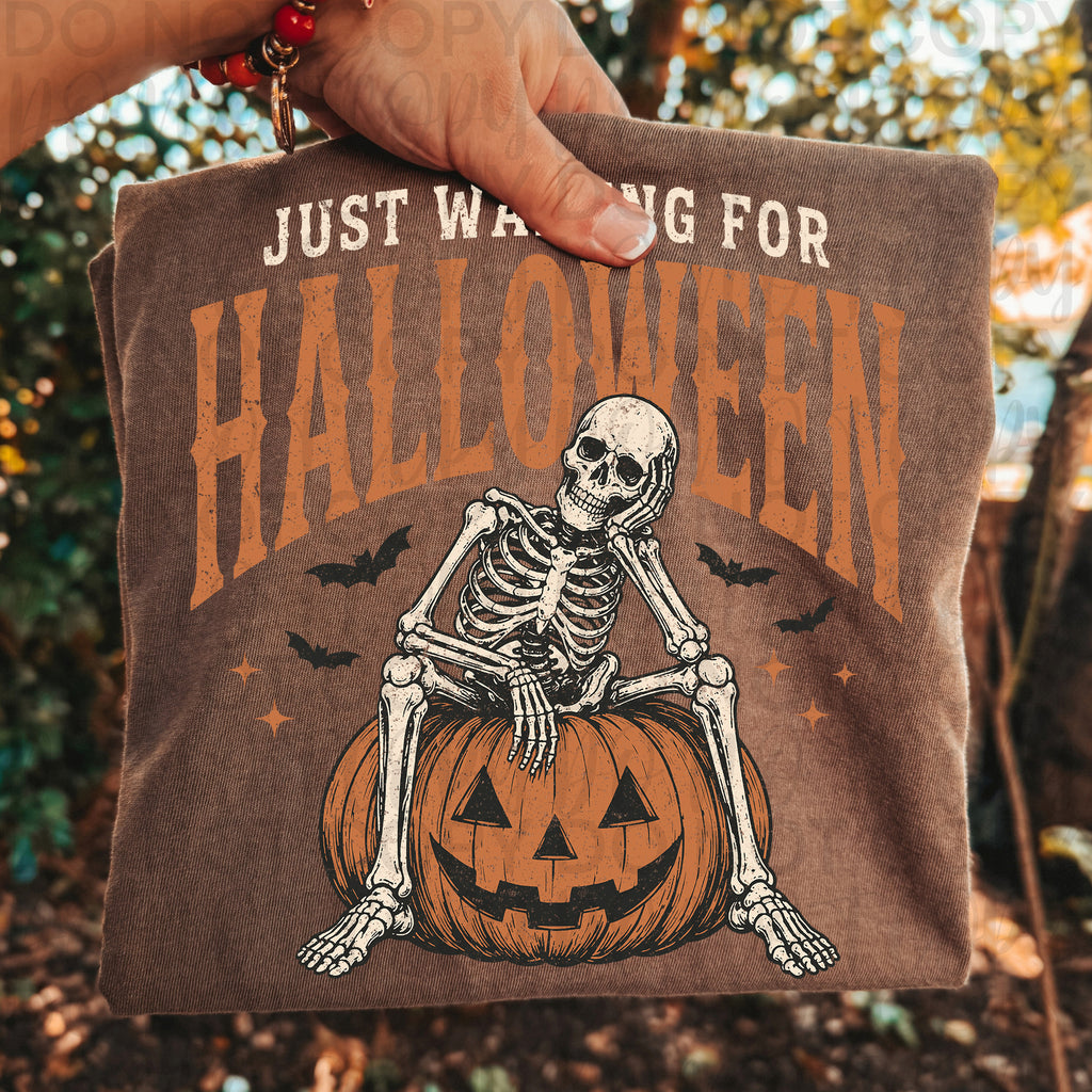 Just Waiting for Halloween PNG