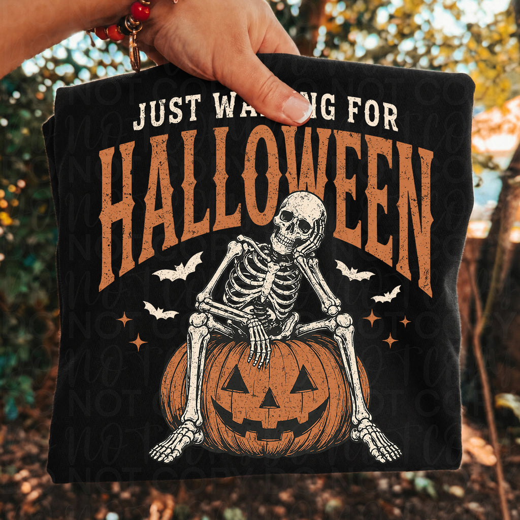 Just Waiting for Halloween PNG