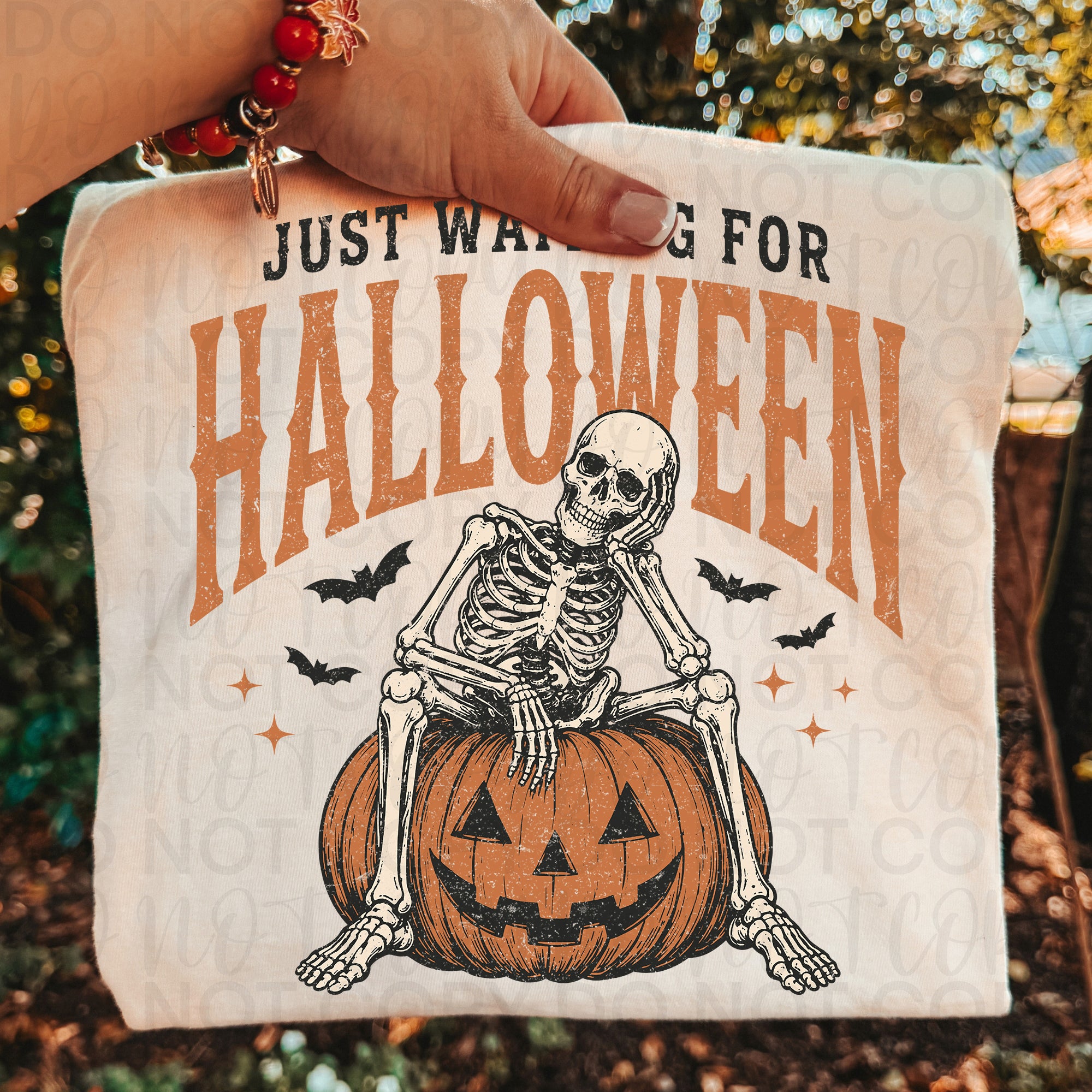 Just Waiting for Halloween PNG