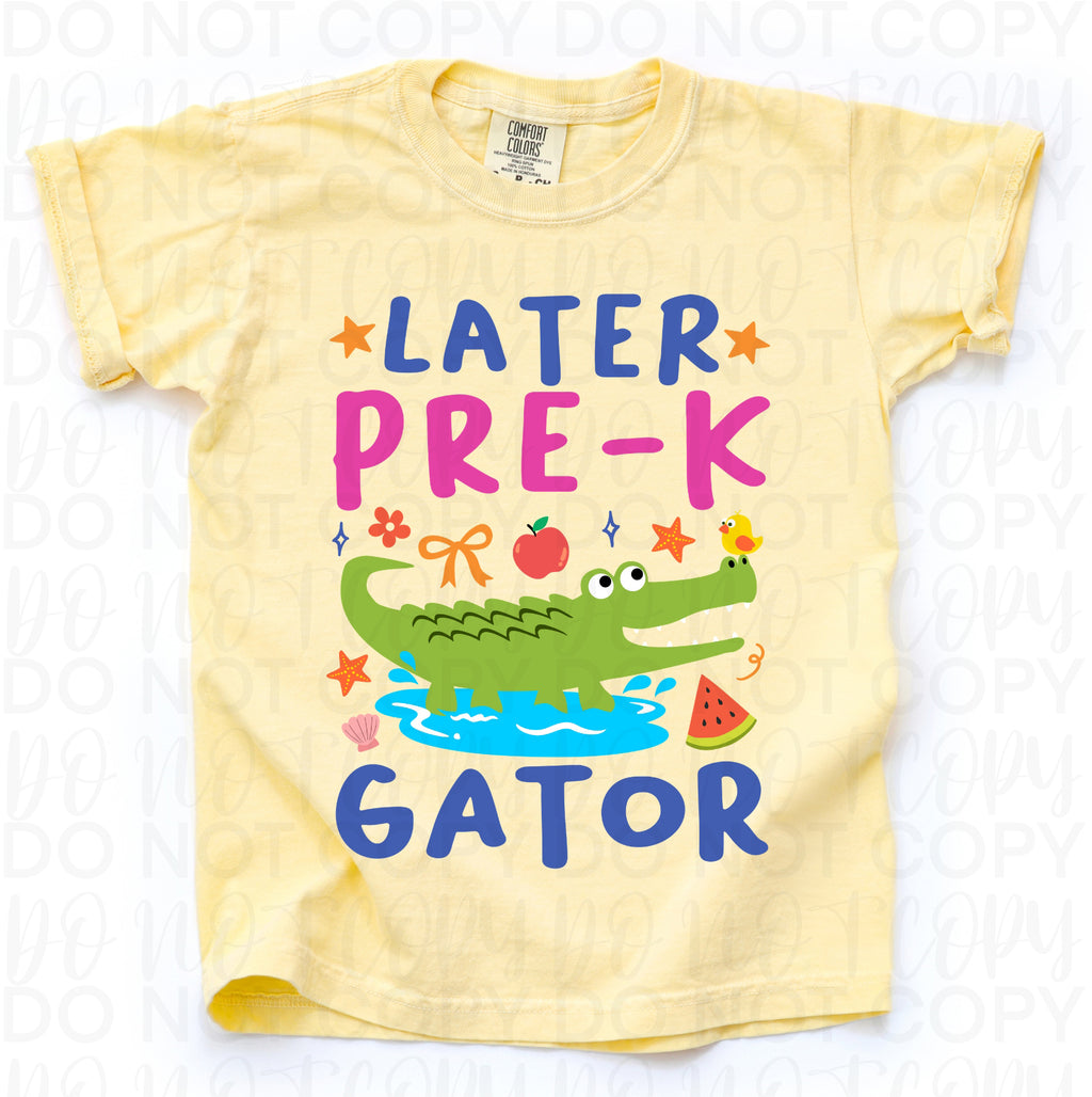 Later Gator GIRL AND BOY Prek - 5th Grade Level Bundle